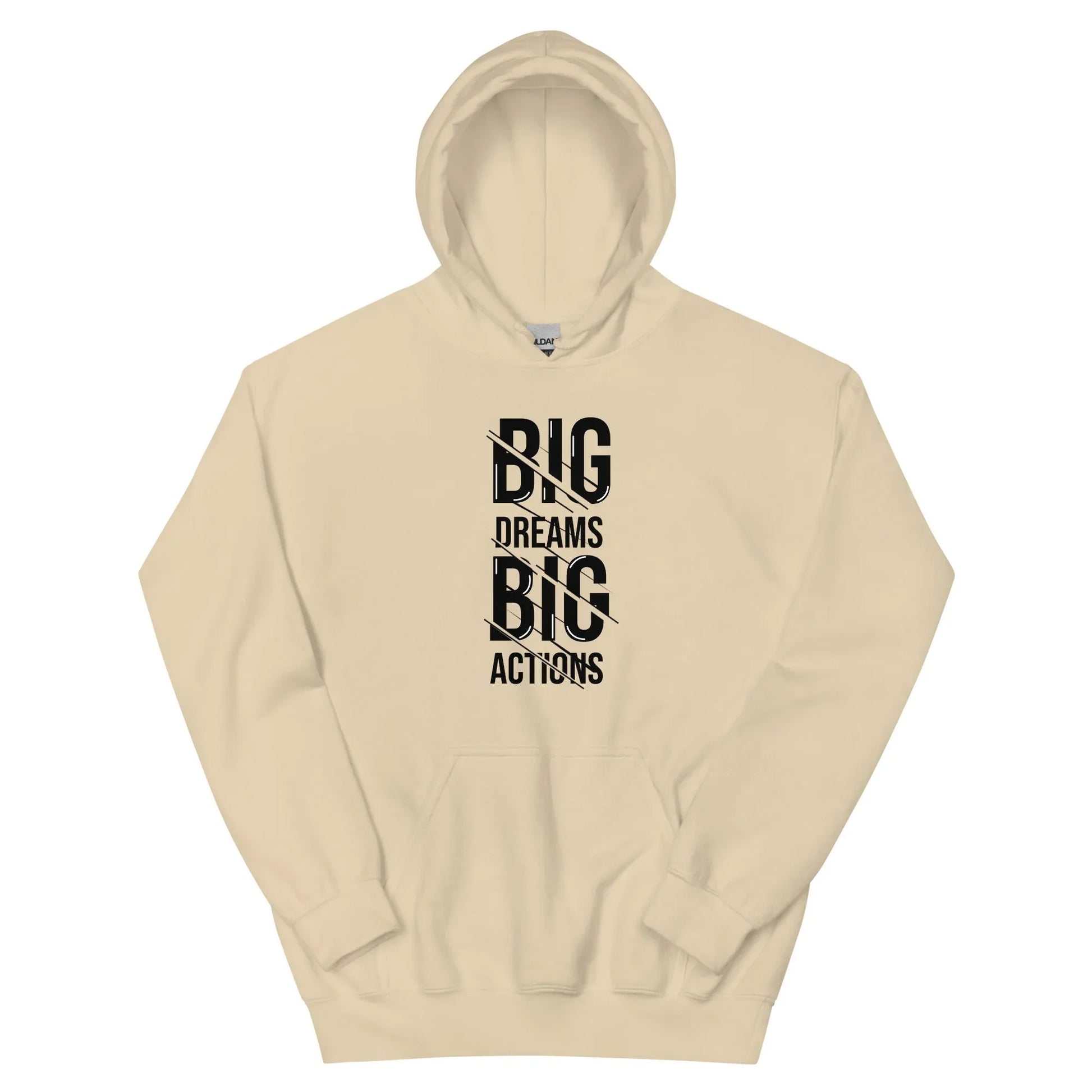 Unisex | Big Dreams Big Actions Hoodie - AwRans Clothing