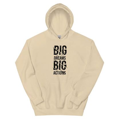 Unisex | Big Dreams Big Actions Hoodie - AwRans Clothing