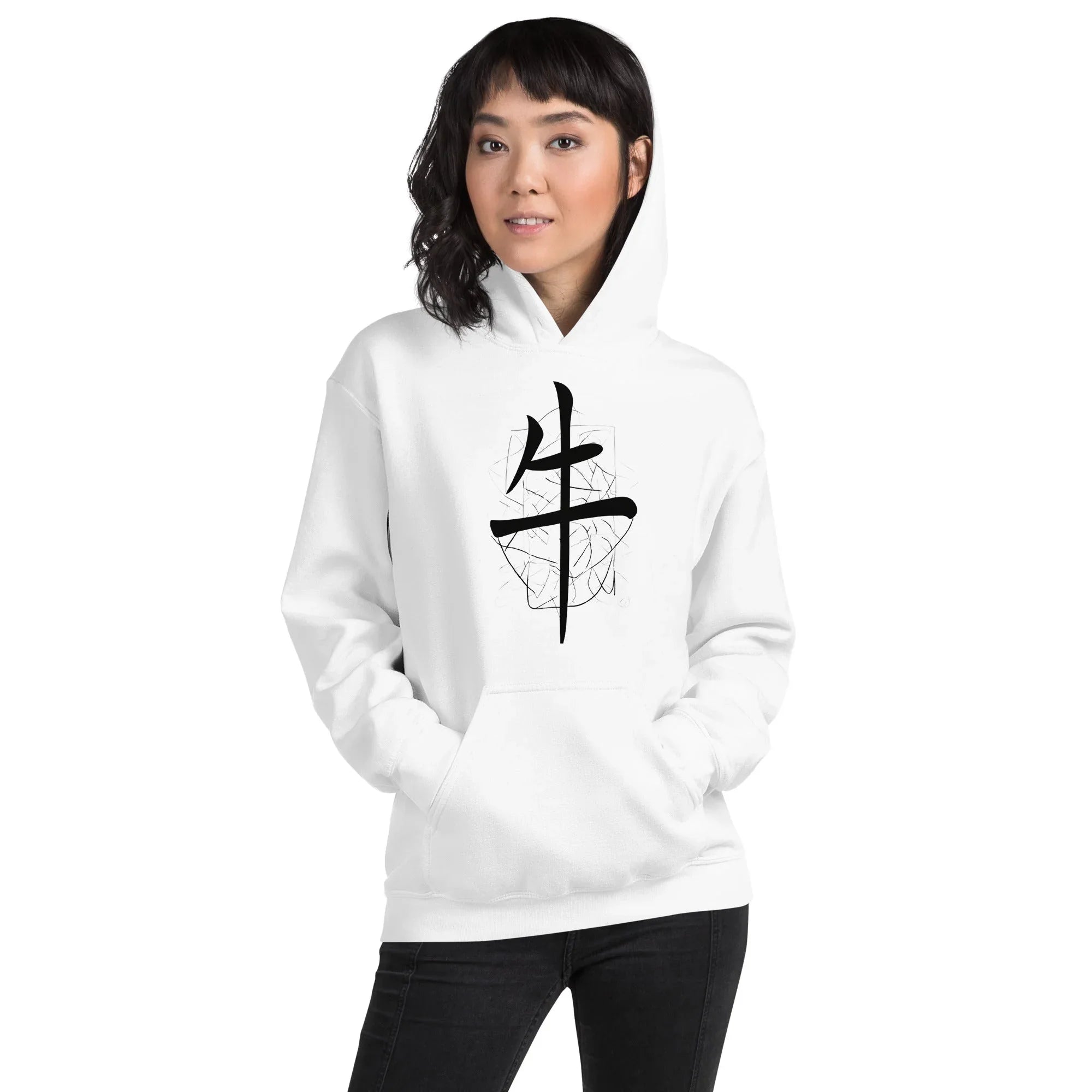 Unisex | Lil Hoodie White hoodie AwRans Clothing unisex-heavy-blend-hoodie-white-front-661739929d466