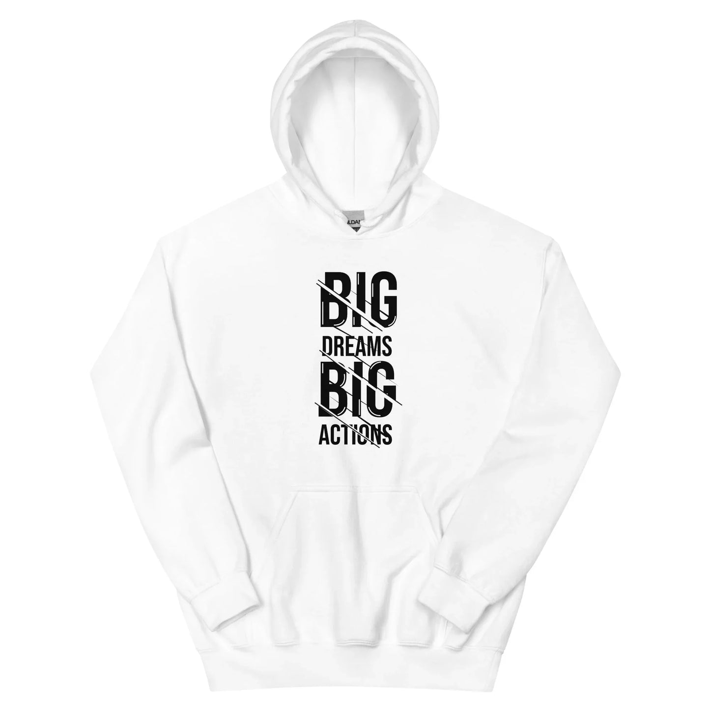Unisex | Big Dreams Big Actions Hoodie - AwRans Clothing