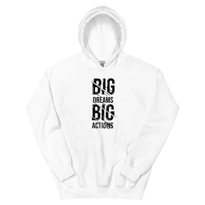 Unisex | Big Dreams Big Actions Hoodie - AwRans Clothing