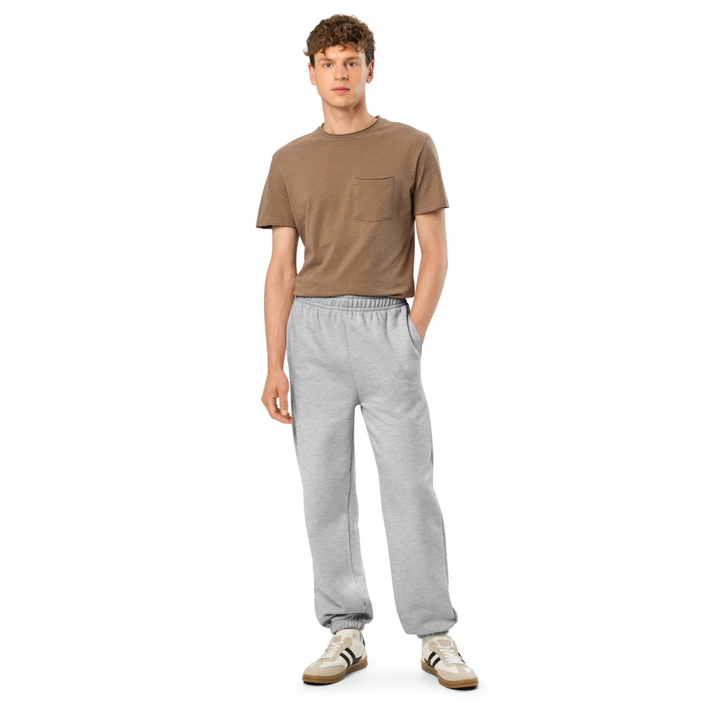 AwRans | Premium Unisex Heavyweight Sweatpants Heavyweight Sweatpants AwRans Clothing unisex-heavyweight-sweatpants-athletic-heather-front-688d51b8df686