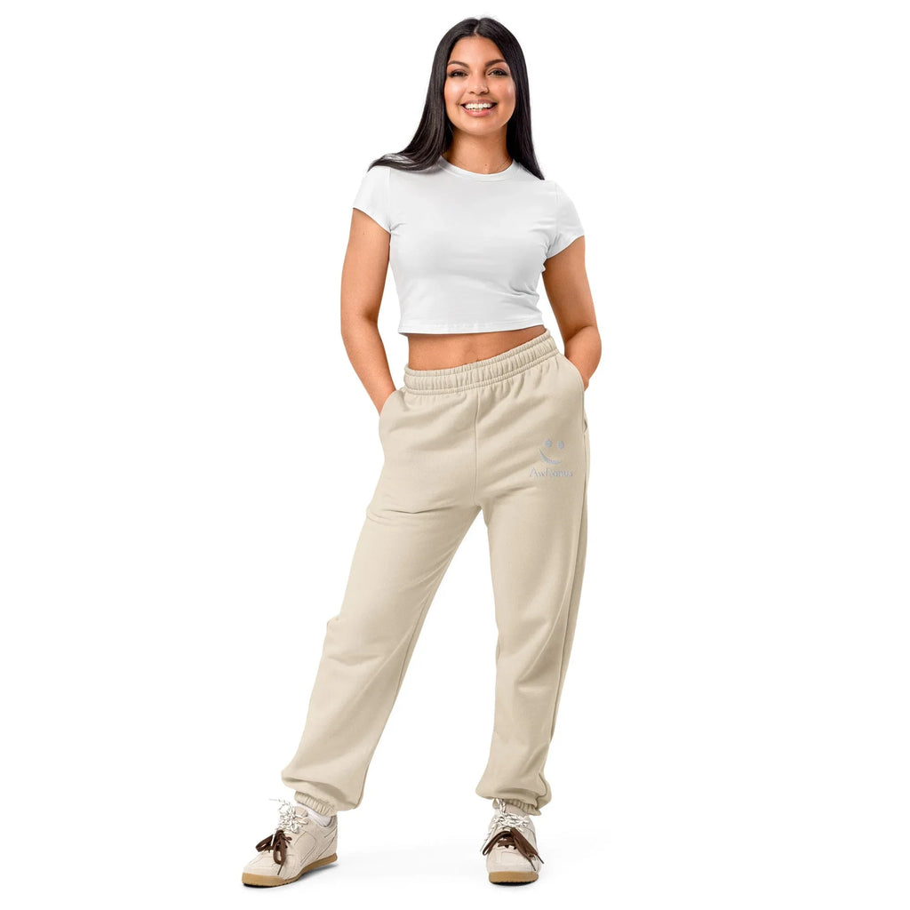 AwRans | Premium Unisex Heavyweight Sweatpants Heavyweight Sweatpants AwRans Clothing unisex-heavyweight-sweatpants-dust-front-688d51b8de7bc