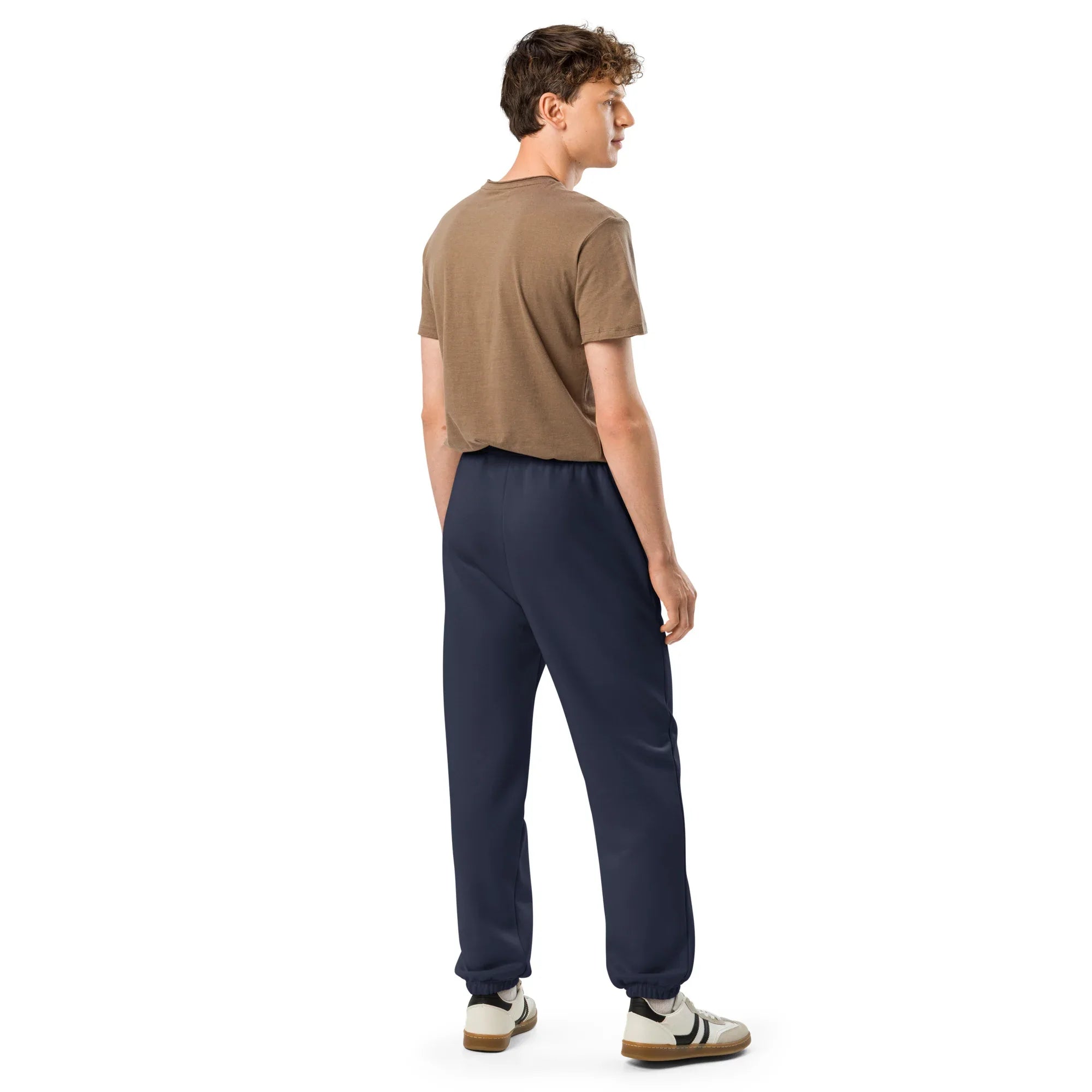 AwRans | Premium Unisex Heavyweight Sweatpants Heavyweight Sweatpants AwRans Clothing unisex-heavyweight-sweatpants-navy-back-688d51b8de9f8