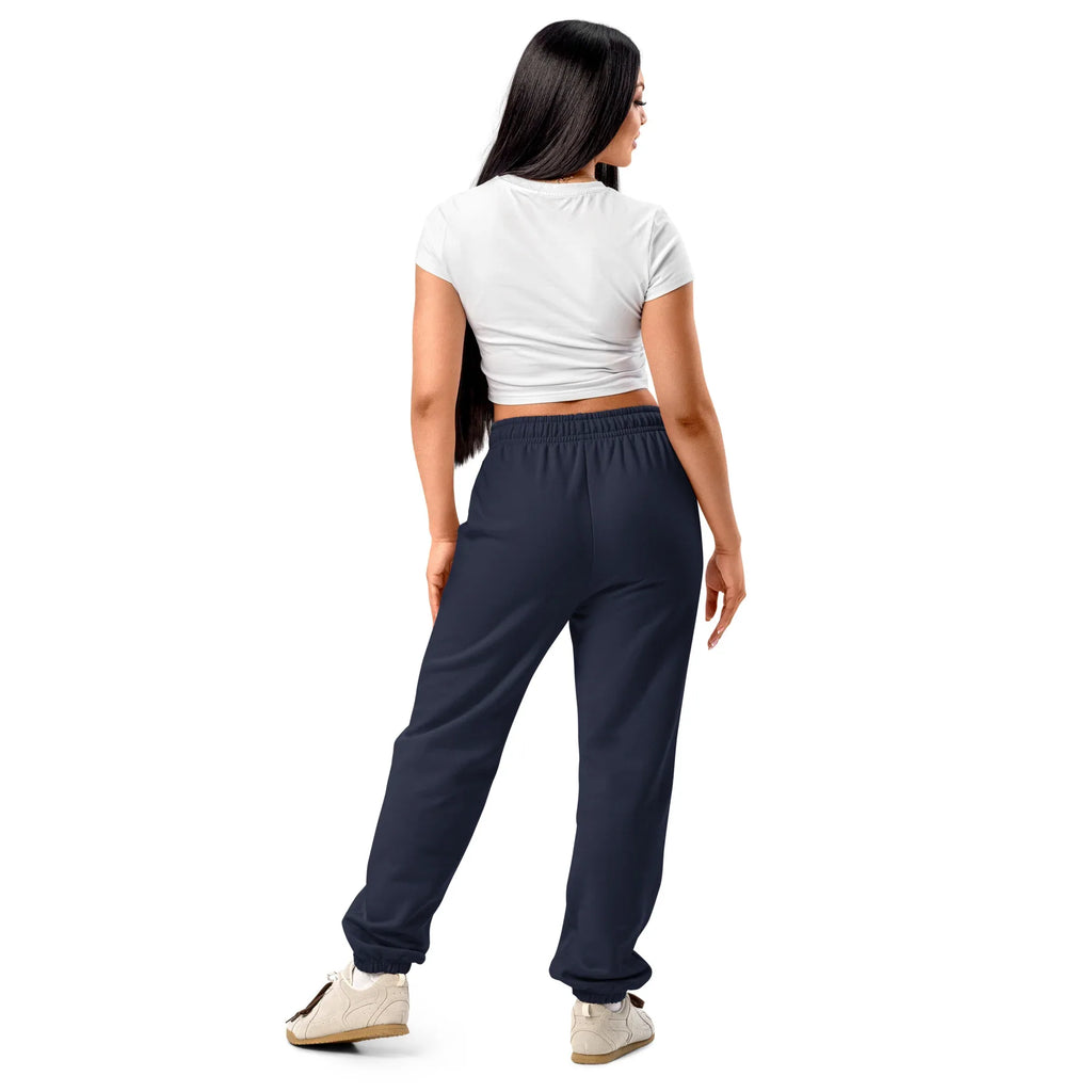 AwRans | Premium Unisex Heavyweight Sweatpants Heavyweight Sweatpants AwRans Clothing unisex-heavyweight-sweatpants-navy-back-688d51b8deb15