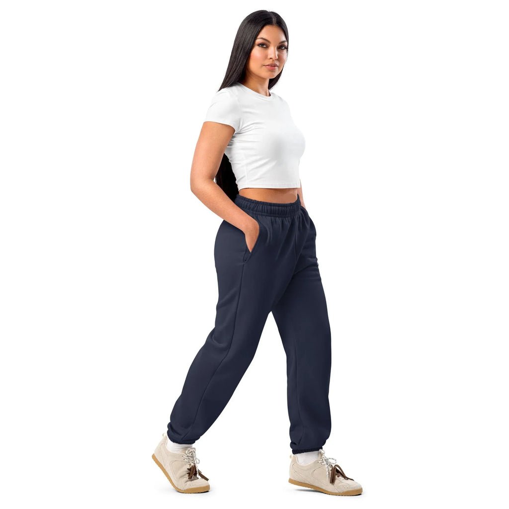AwRans | Premium Unisex Heavyweight Sweatpants Heavyweight Sweatpants AwRans Clothing unisex-heavyweight-sweatpants-navy-right-front-688d51b8df0a4