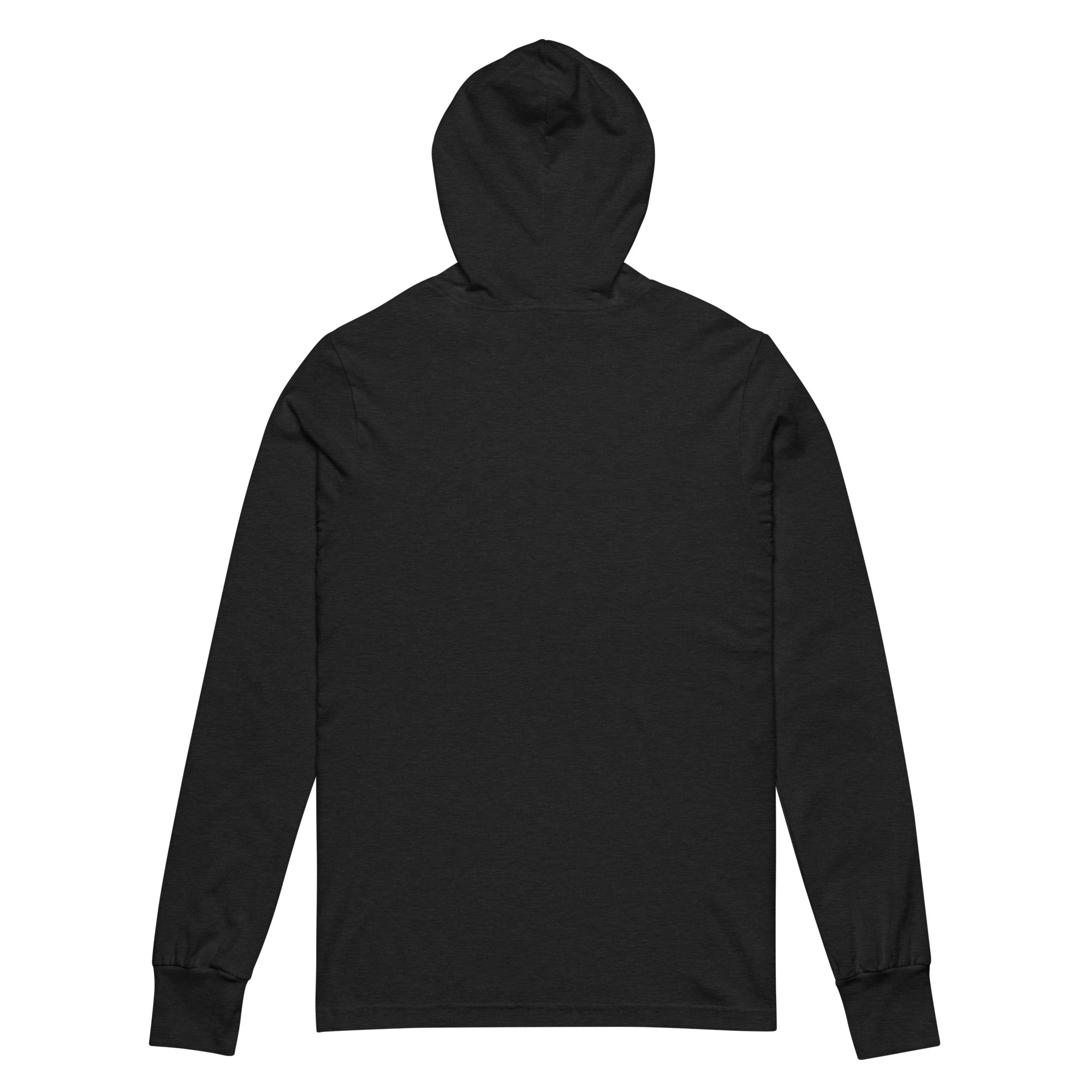 Unisex Hooded Long-Sleeve Tee | Take It All In Hooded long-sleeve tee AwRans Clothing unisex-hooded-long-sleeve-tee-charcoal-black-triblend-back-67eb9421bb395
