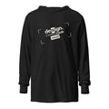 Unisex Hooded Long-Sleeve Tee | Design Is Thinking Made Visual Charcoal-Black Triblend Hooded long-sleeve tee AwRans Clothing unisex-hooded-long-sleeve-tee-charcoal-black-triblend-front-67eb9b1109302