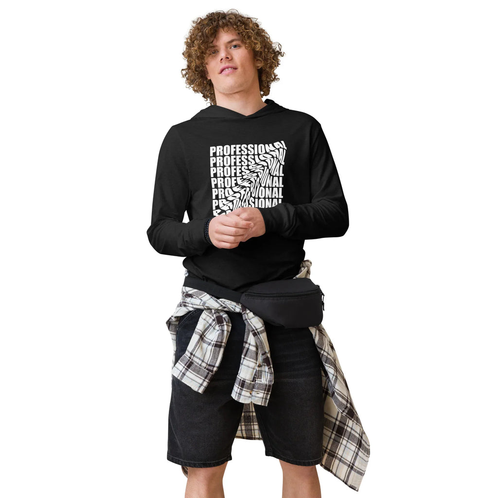 Unisex Hooded Long-Sleeve Tee | Professional Hooded long-sleeve tee AwRans Clothing unisex-hooded-long-sleeve-tee-charcoal-black-triblend-front-67efeb9f3b863