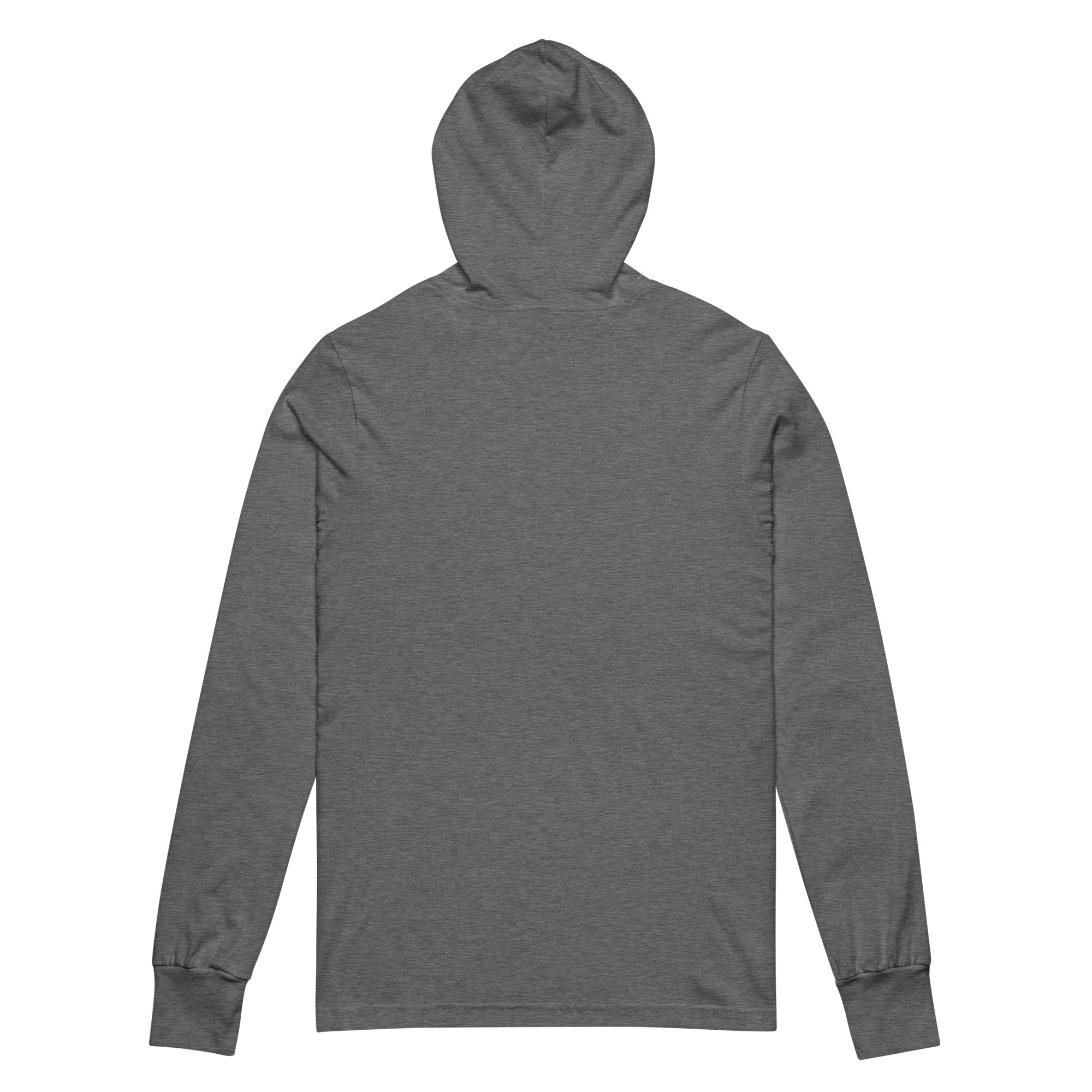Unisex Hooded Long-Sleeve Tee | Design Is Thinking Made Visual Hooded long-sleeve tee AwRans Clothing unisex-hooded-long-sleeve-tee-grey-triblend-back-67eb9b111a11f