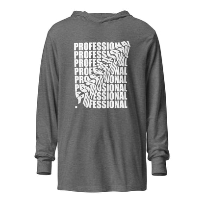 Unisex Hooded Long-Sleeve Tee | Professional - AwRans Clothing