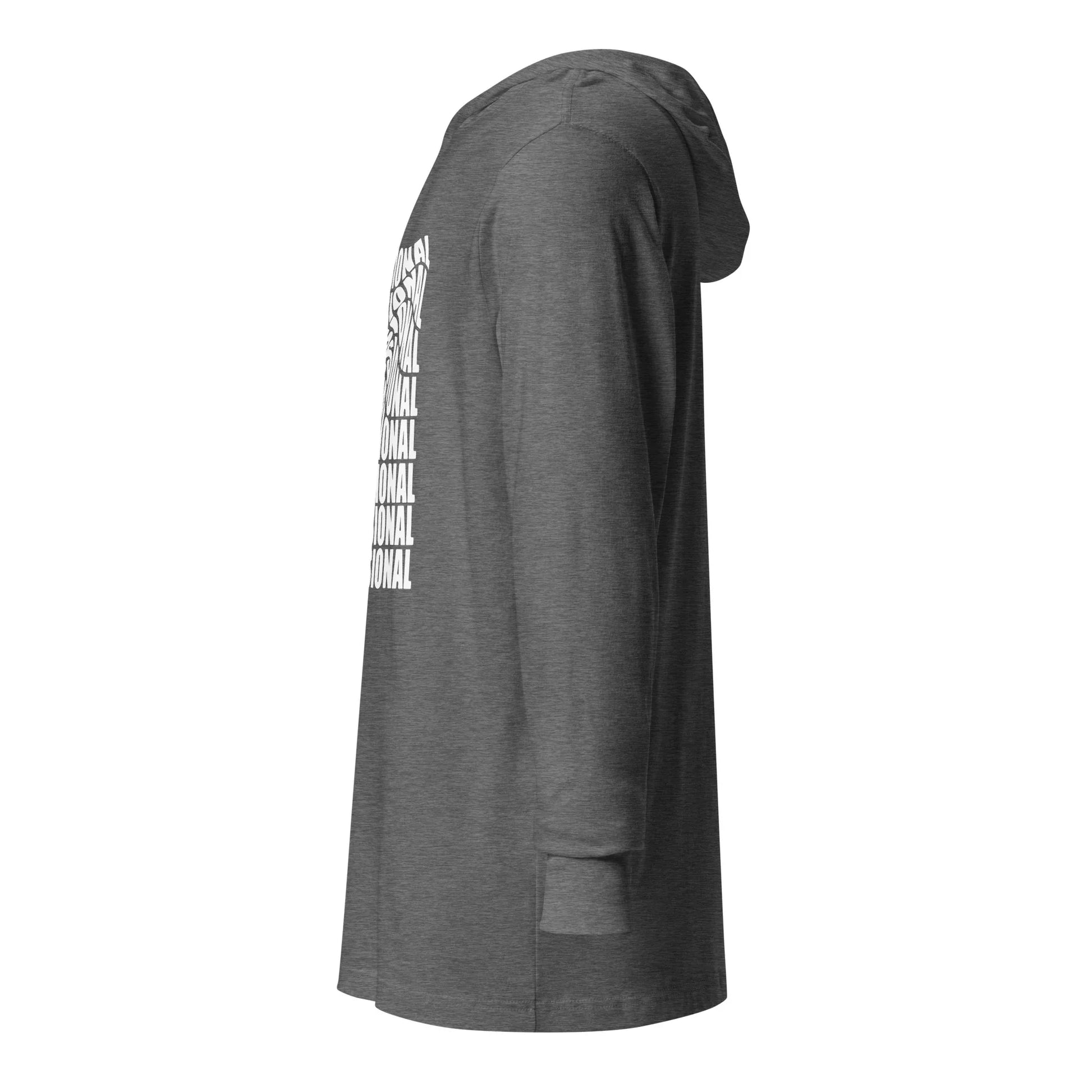 Unisex Hooded Long-Sleeve Tee | Professional - AwRans Clothing