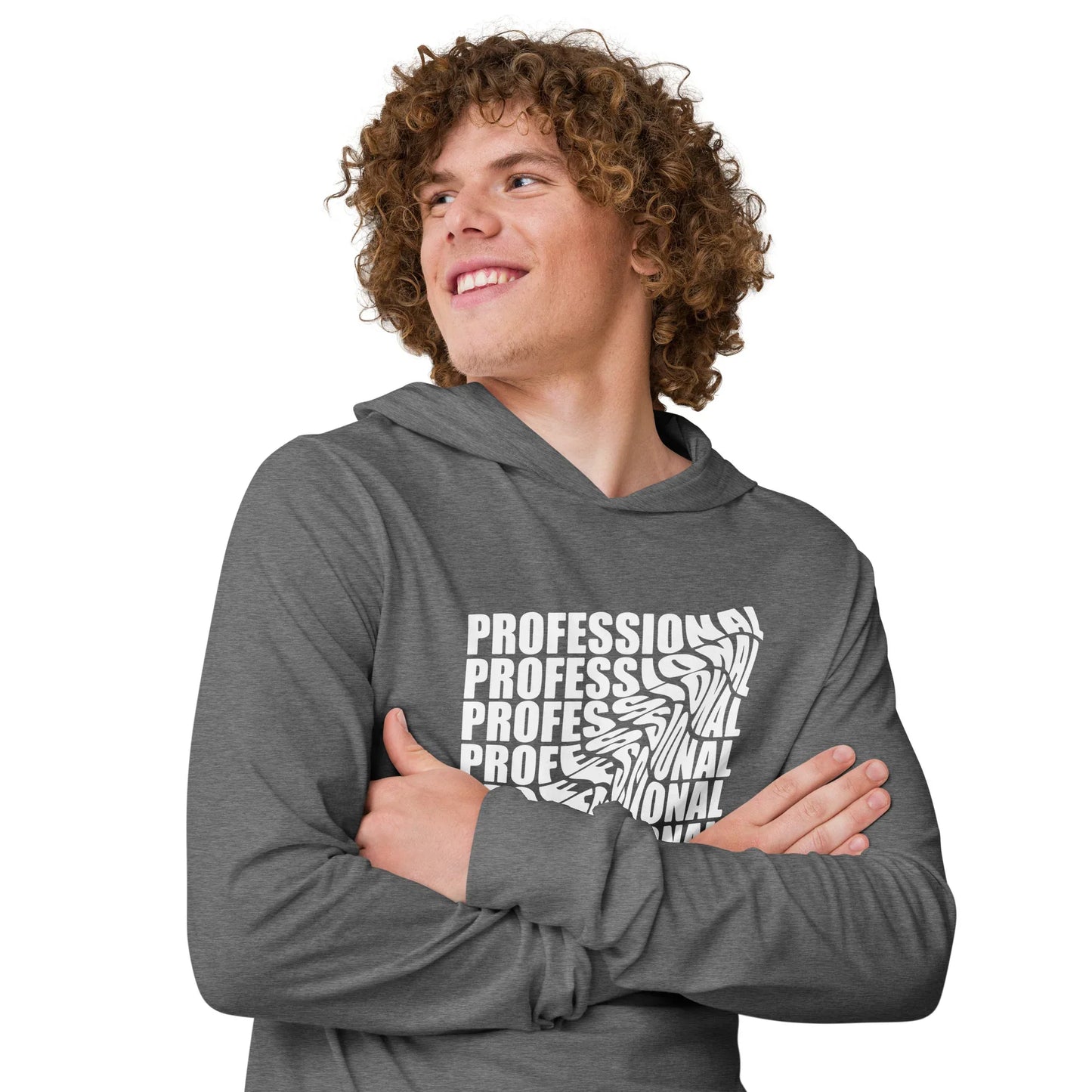 Unisex Hooded Long-Sleeve Tee | Professional - AwRans Clothing