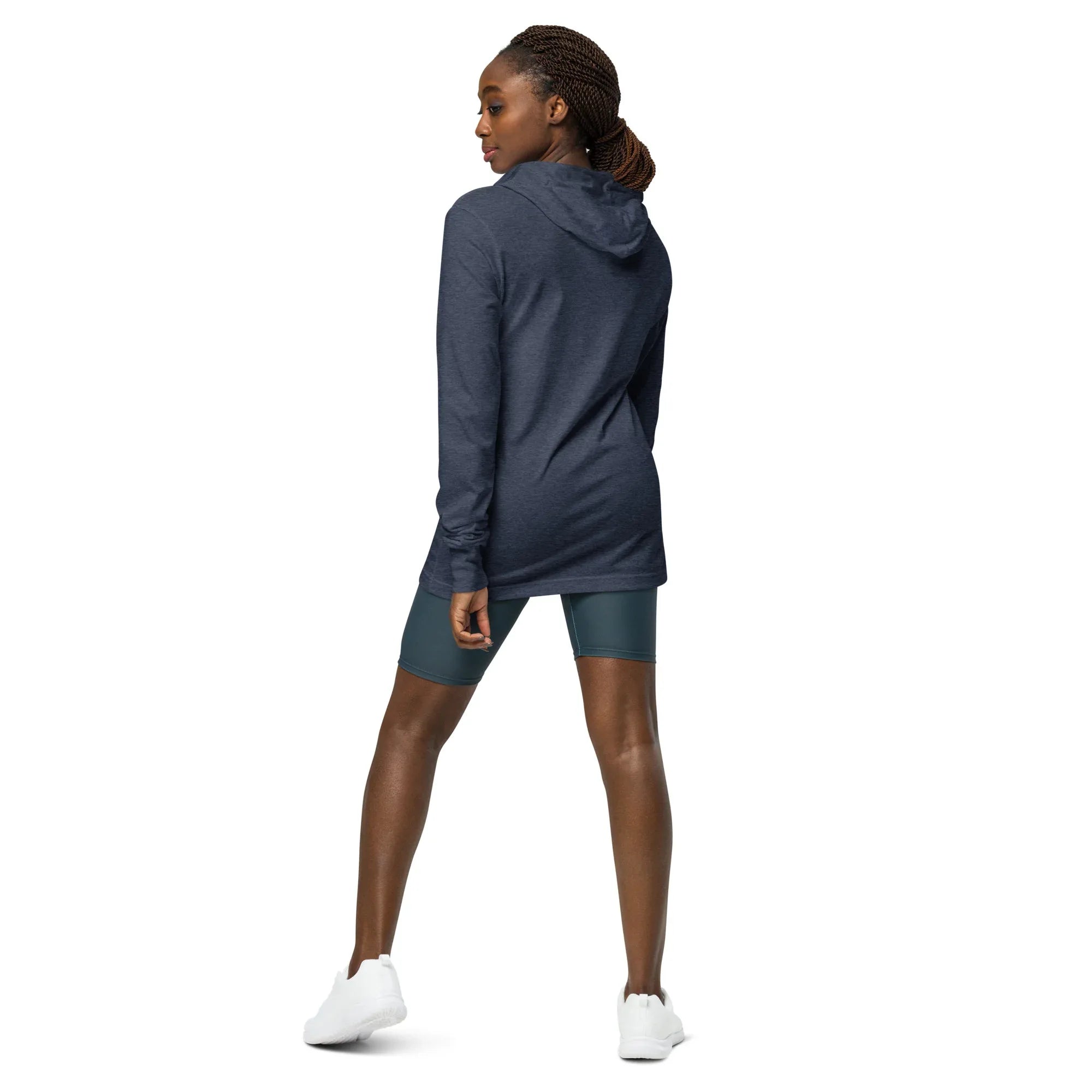 Unisex Hooded Long-Sleeve Tee | Professional Hooded long-sleeve tee AwRans Clothing unisex-hooded-long-sleeve-tee-heather-navy-back-67efeb9f3d386