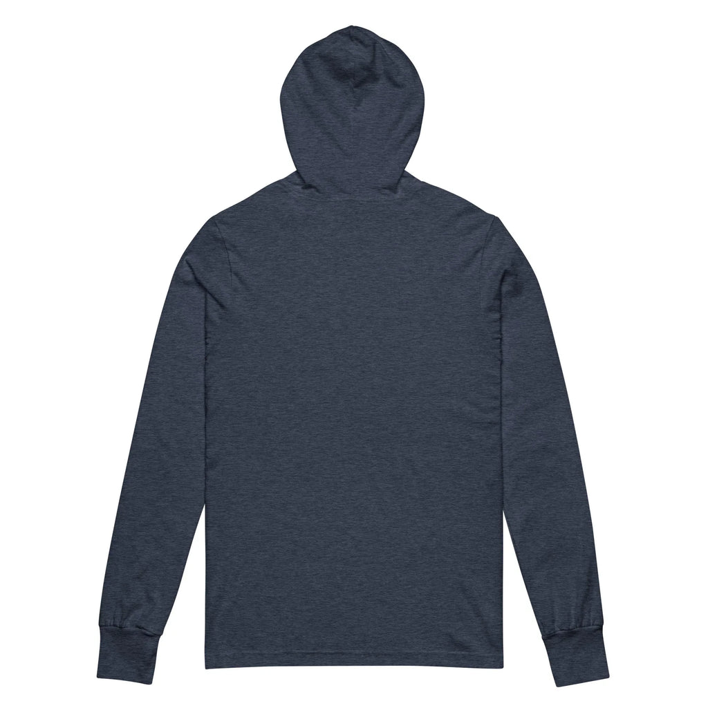 Unisex Hooded Long-Sleeve Tee | Professional Hooded long-sleeve tee AwRans Clothing unisex-hooded-long-sleeve-tee-heather-navy-back-67efeb9f41811