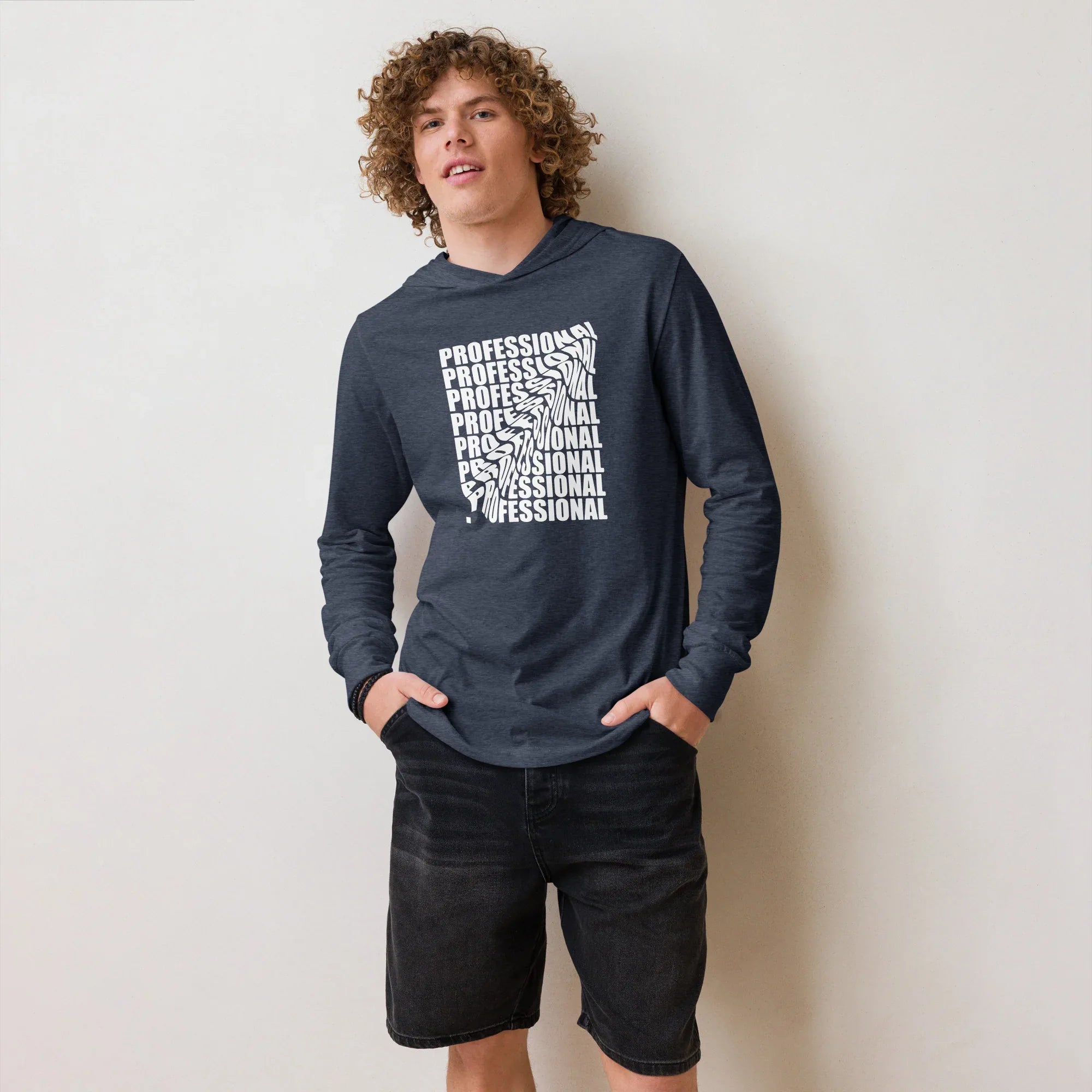 Unisex Hooded Long-Sleeve Tee | Professional Hooded long-sleeve tee AwRans Clothing unisex-hooded-long-sleeve-tee-heather-navy-front-67efeb9f428c2