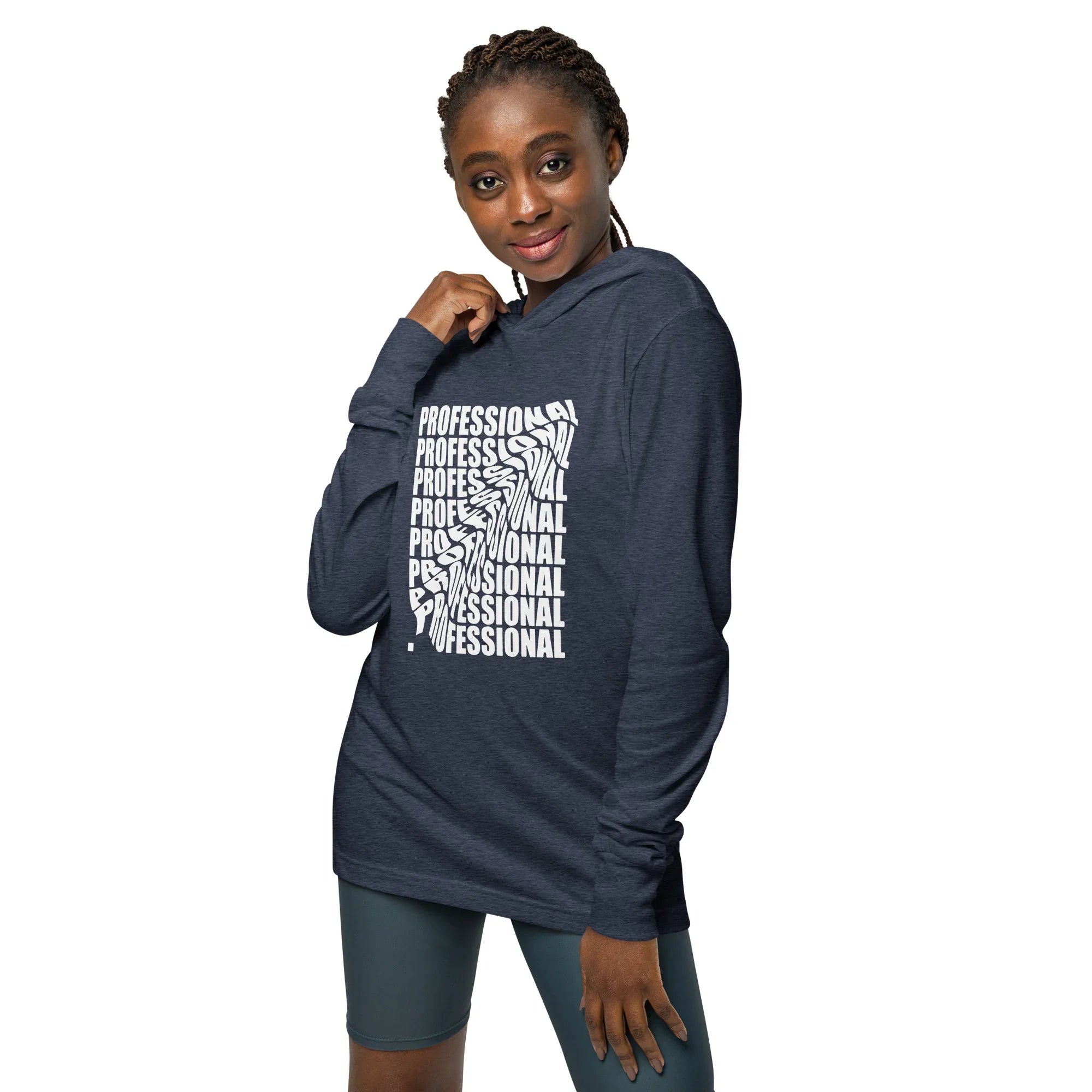 Unisex Hooded Long-Sleeve Tee | Professional Hooded long-sleeve tee AwRans Clothing unisex-hooded-long-sleeve-tee-heather-navy-front-67efeb9f439e1