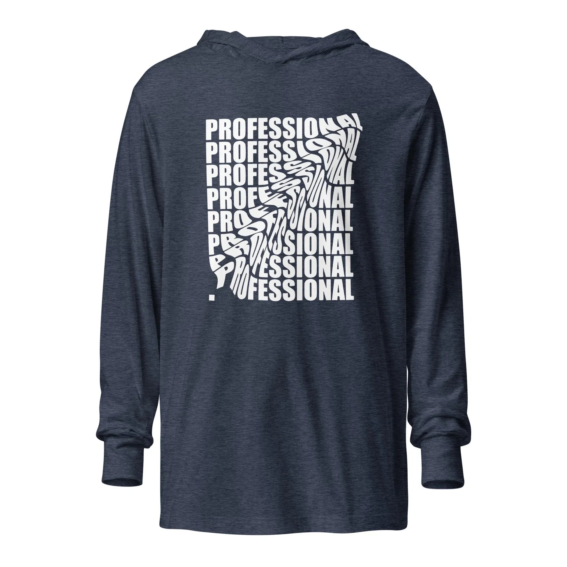 Unisex Hooded Long-Sleeve Tee | Professional - AwRans Clothing