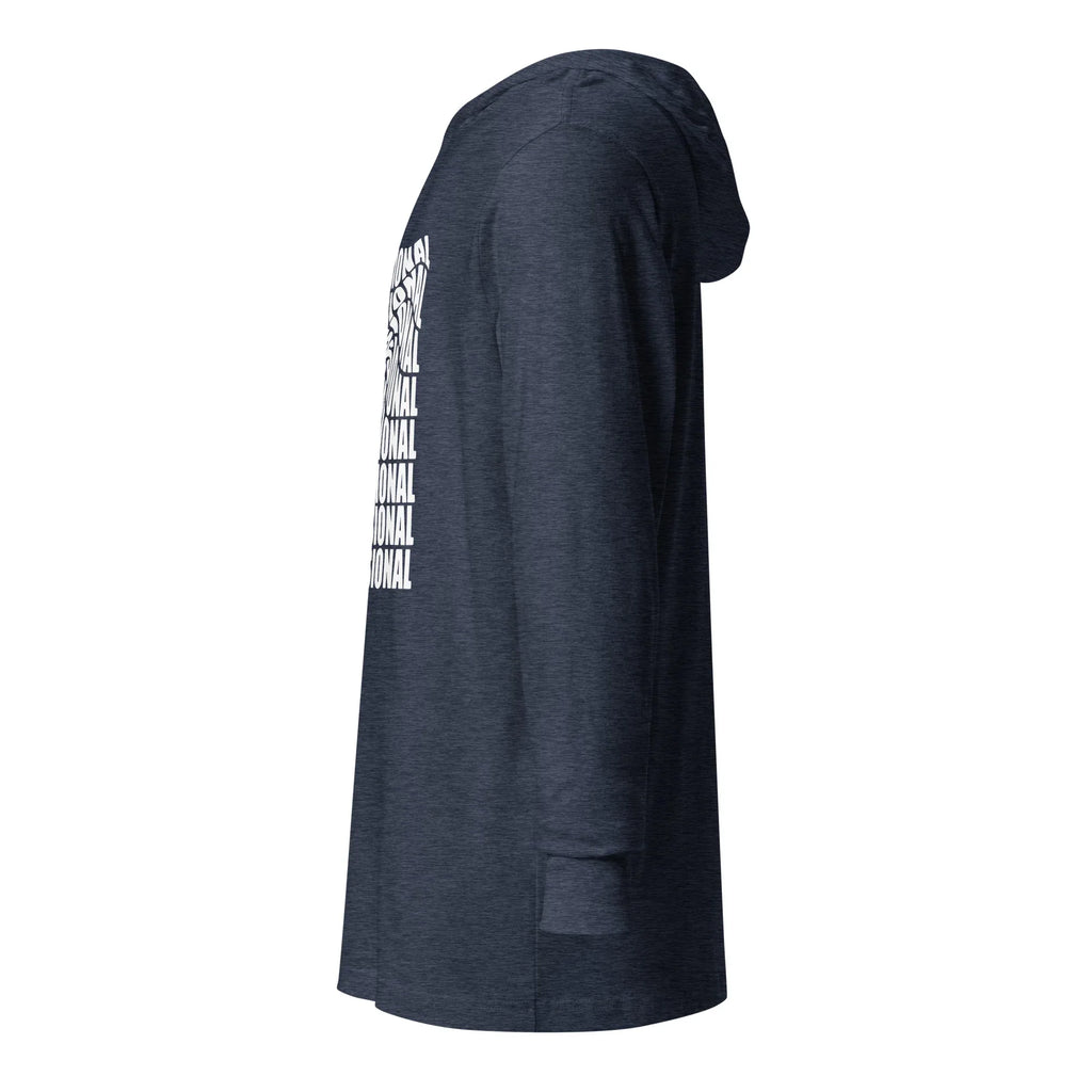 Unisex Hooded Long-Sleeve Tee | Professional Hooded long-sleeve tee AwRans Clothing unisex-hooded-long-sleeve-tee-heather-navy-left-67efeb9f62433