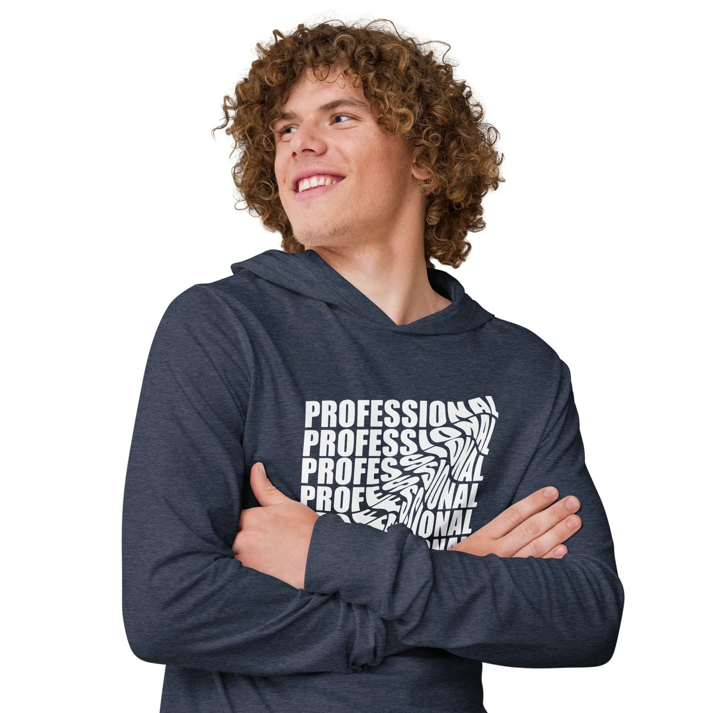 Unisex Hooded Long-Sleeve Tee | Professional - AwRans Clothing