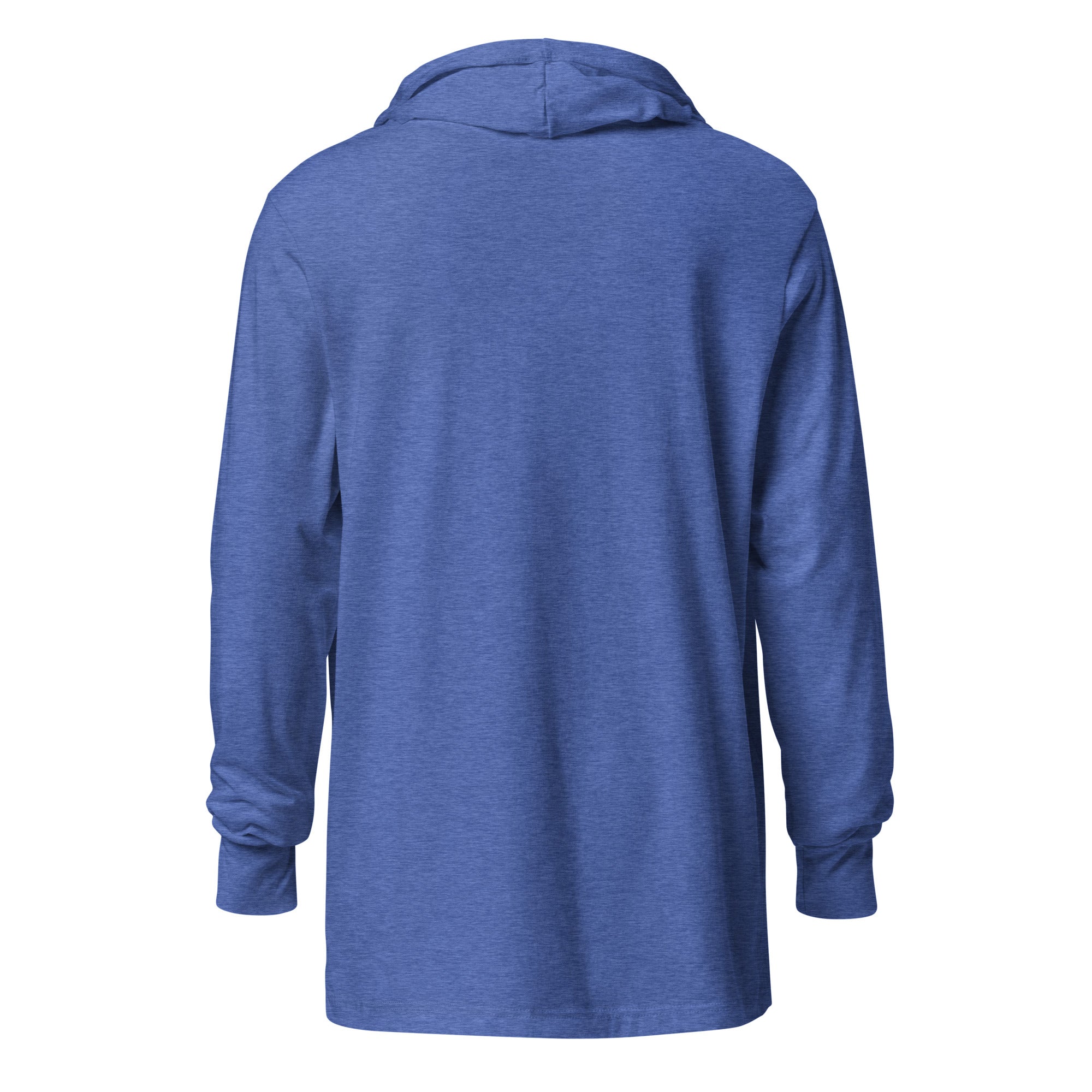 Unisex Hooded Long-Sleeve Tee | Take It All In Hooded long-sleeve tee AwRans Clothing unisex-hooded-long-sleeve-tee-heather-true-royal-back-67eb9421e9838