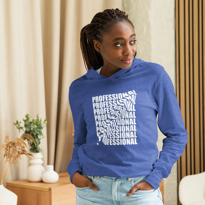 Unisex Hooded Long-Sleeve Tee | Professional - AwRans Clothing