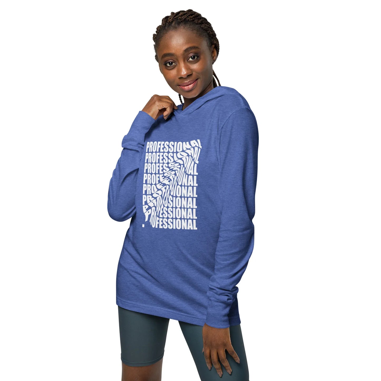 Unisex Hooded Long-Sleeve Tee | Professional - AwRans Clothing