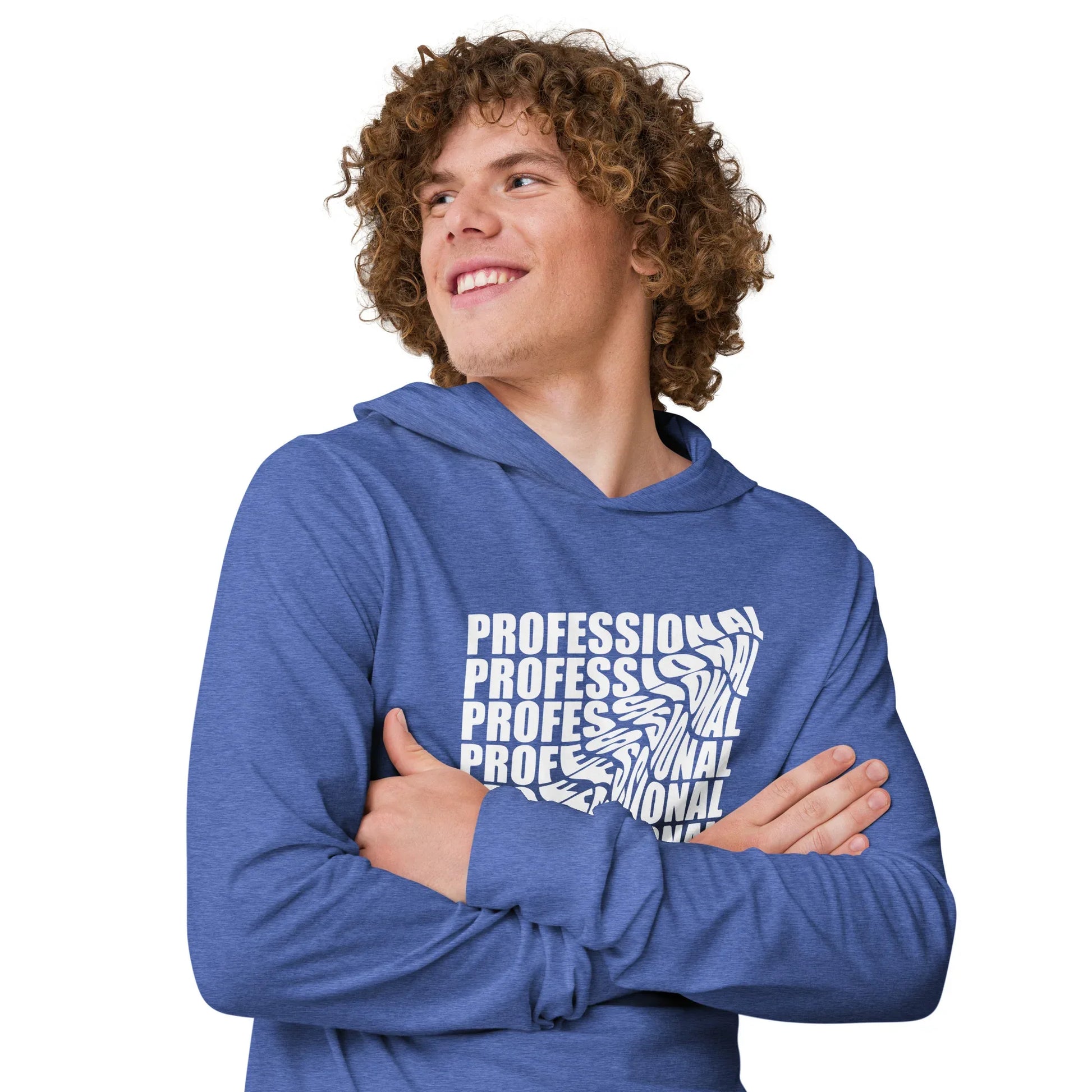 Unisex Hooded Long-Sleeve Tee | Professional - AwRans Clothing