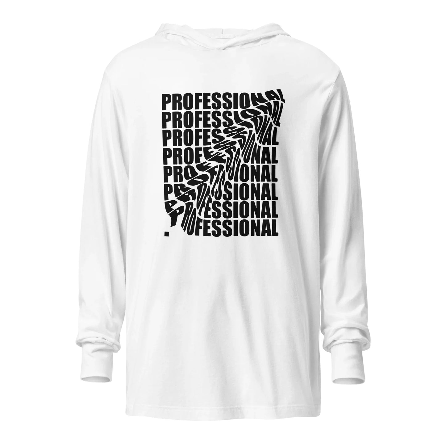 Unisex Hooded Long-Sleeve Tee | Professional - AwRans Clothing