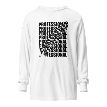 Unisex Hooded Long-Sleeve Tee | Professional - AwRans Clothing