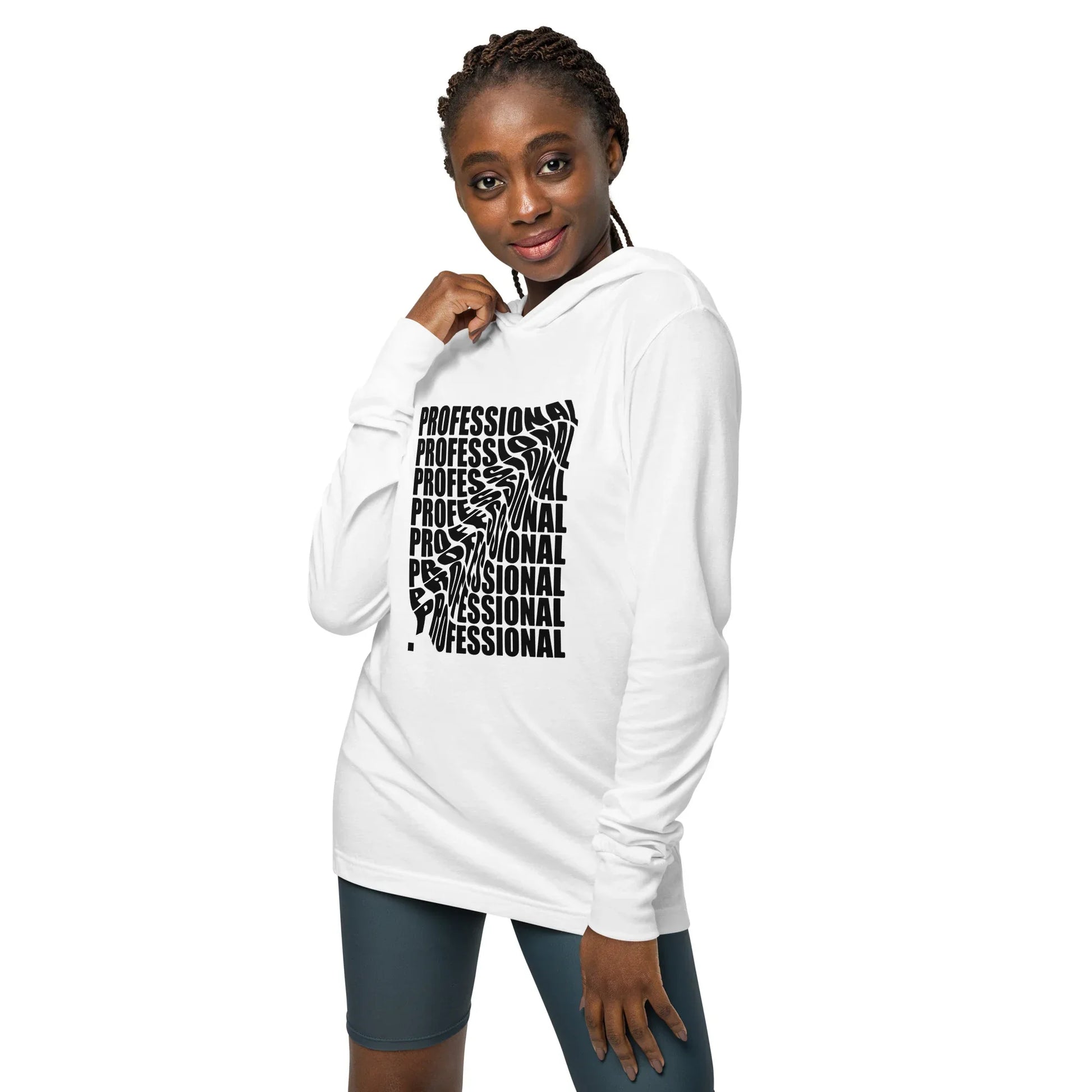 Unisex Hooded Long-Sleeve Tee | Professional - AwRans Clothing