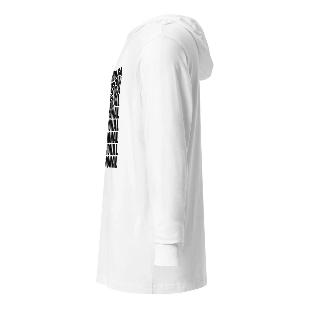 Unisex Hooded Long-Sleeve Tee | Professional Hooded long-sleeve tee AwRans Clothing unisex-hooded-long-sleeve-tee-white-left-67f00b5d30e54