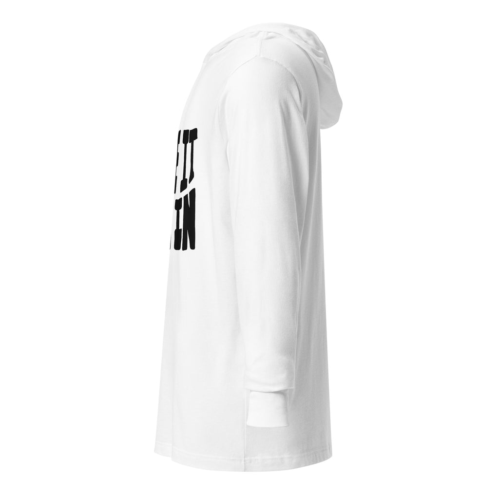 Unisex Hooded Long-Sleeve Tee | Take It All In Hooded long-sleeve tee AwRans Clothing unisex-hooded-long-sleeve-tee-white-left-67f00dc8d8b8c