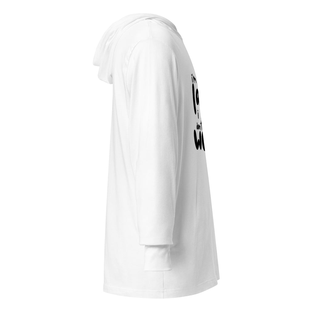 Unisex Hooded Long-Sleeve Tee | I'm Not Lazy,I Just Don't Like The Work Hooded long-sleeve tee AwRans Clothing unisex-hooded-long-sleeve-tee-white-right-67f00c0ceaf3b