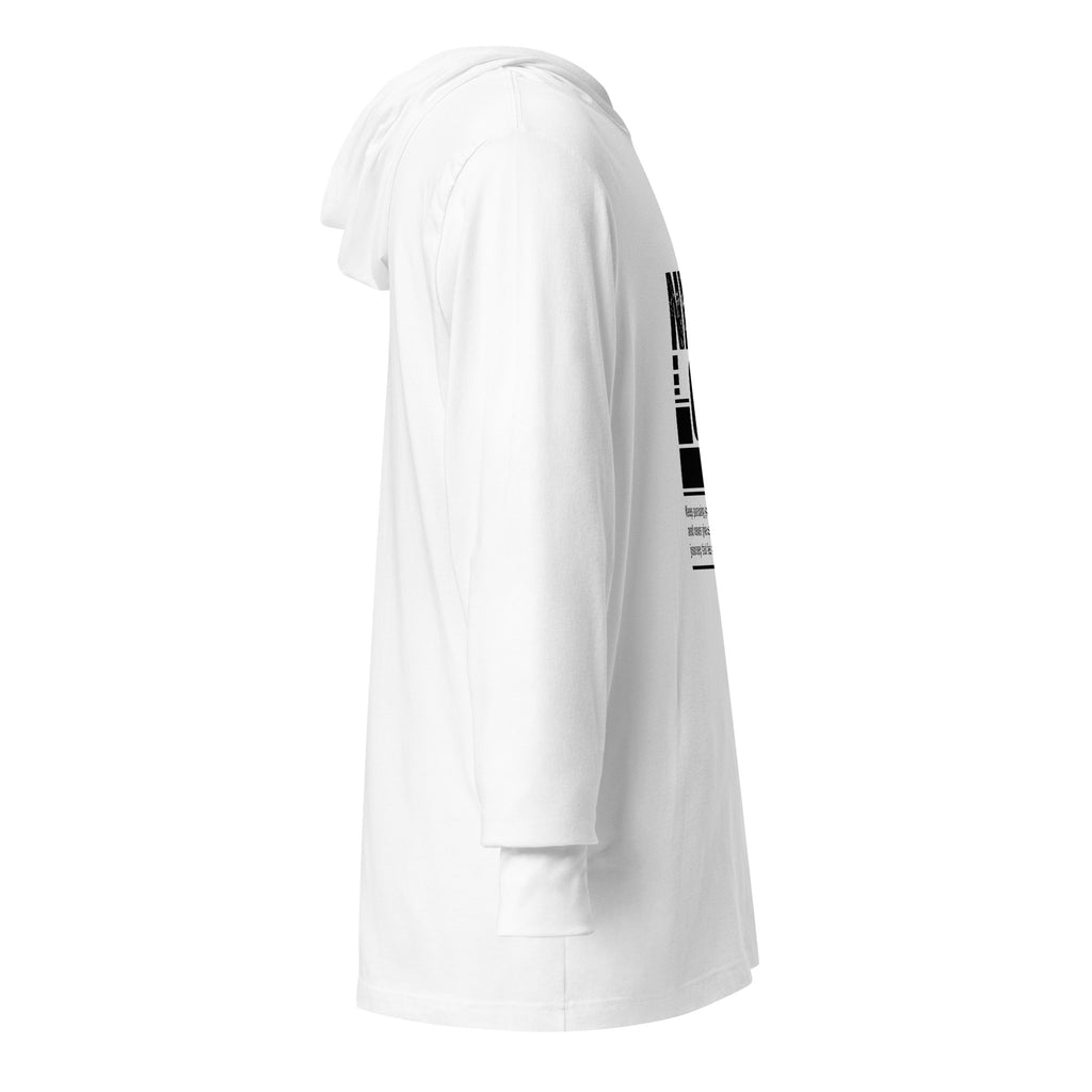 Unisex Hooded Long-Sleeve Tee | Never Give Up Hooded long-sleeve tee AwRans Clothing unisex-hooded-long-sleeve-tee-white-right-67f00ce4d9af2