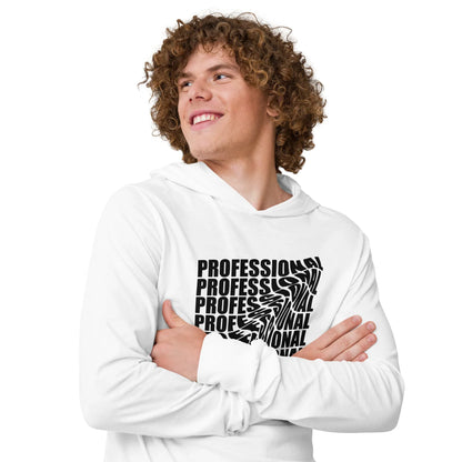 Unisex Hooded Long-Sleeve Tee | Professional - AwRans Clothing