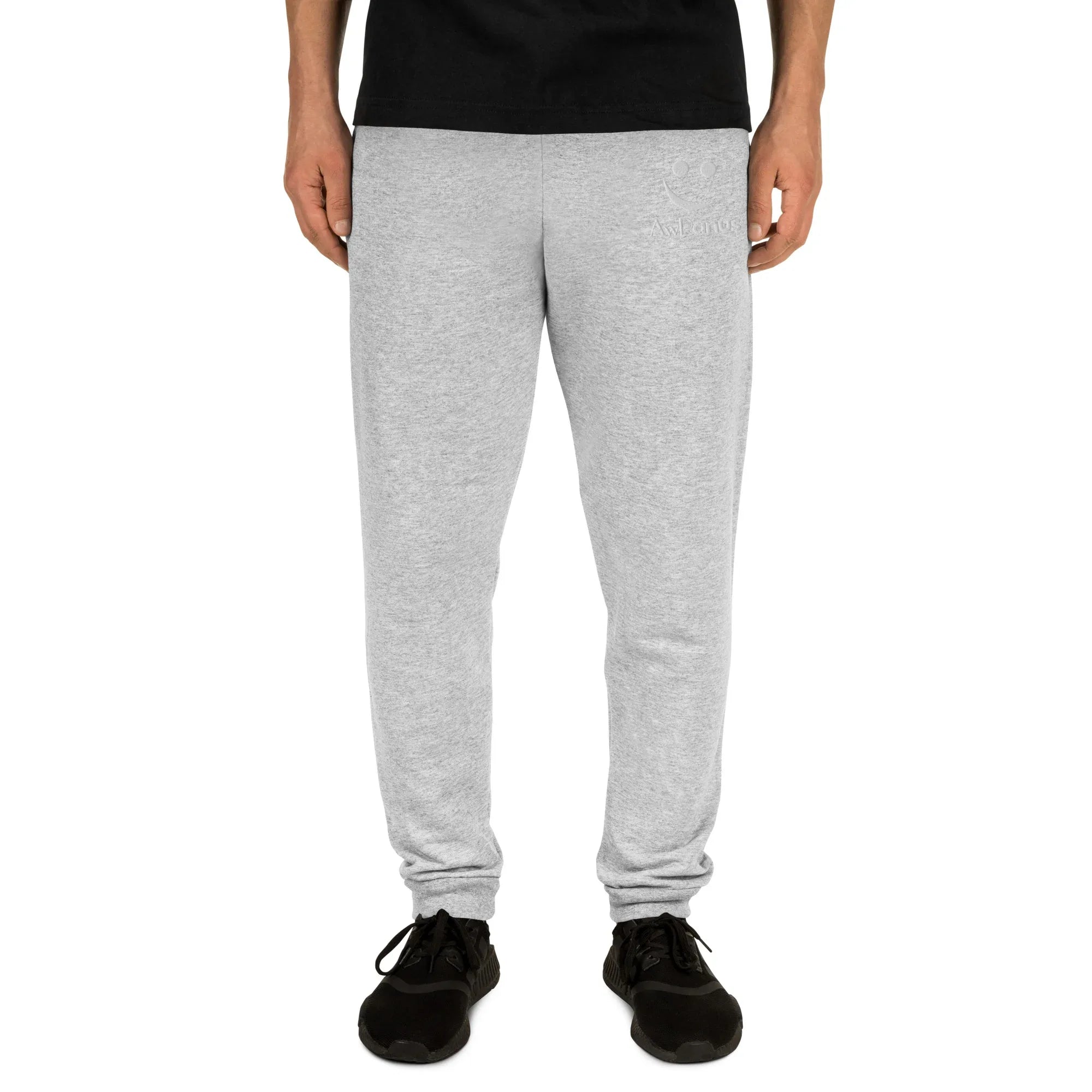 AwRans | Premium Unisex Joggers joggers AwRans Clothing unisex-joggers-athletic-heather-front-688d5219ccb79