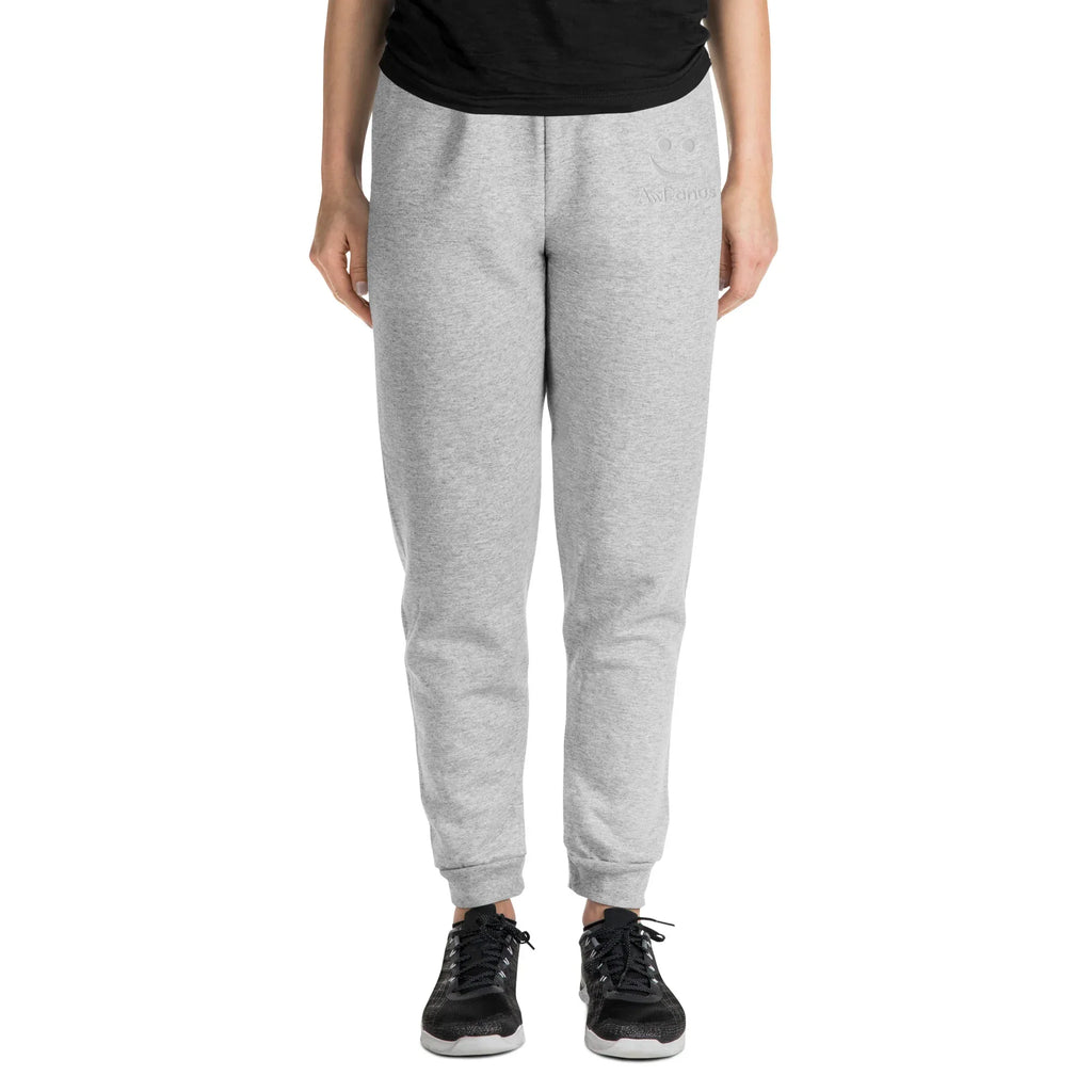 AwRans | Premium Unisex Joggers joggers AwRans Clothing unisex-joggers-athletic-heather-front-688d5219cccc7