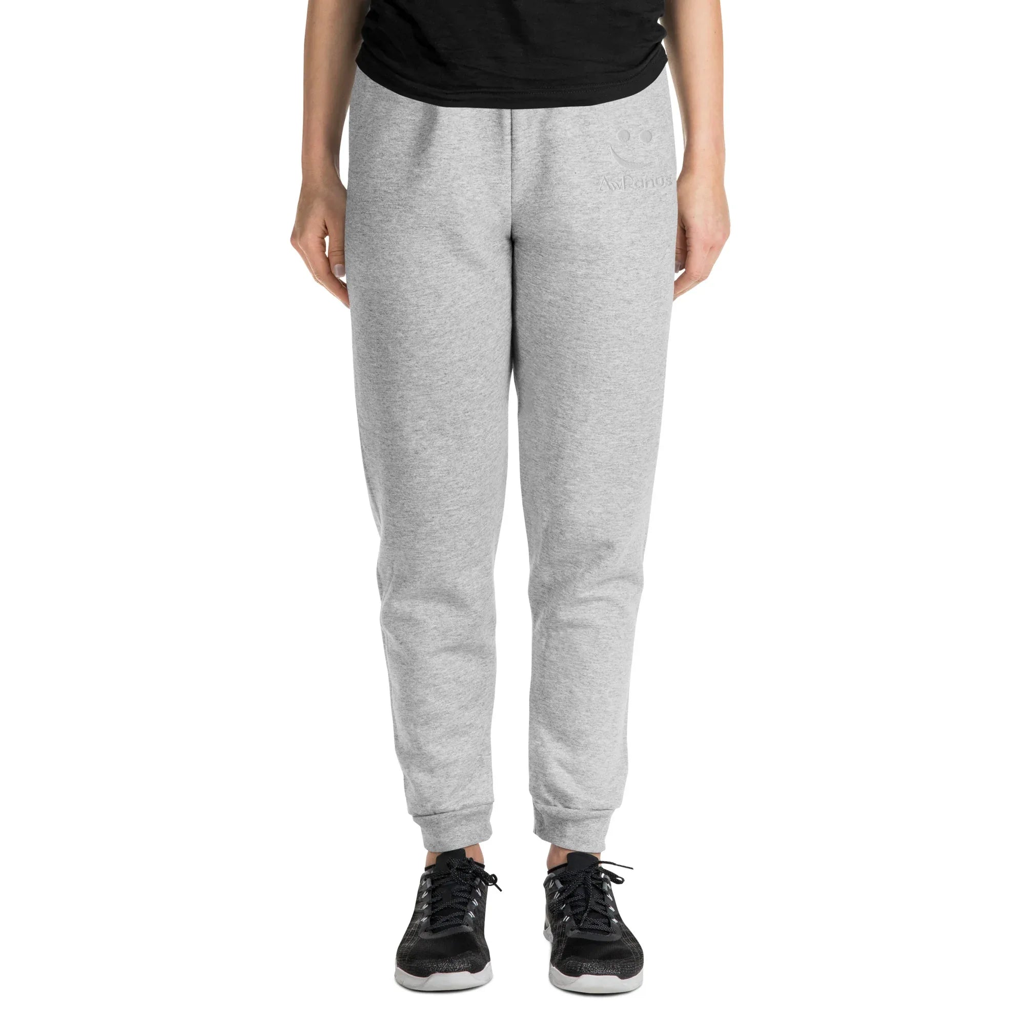 AwRans | Premium Unisex Joggers joggers AwRans Clothing unisex-joggers-athletic-heather-front-688d5219cccc7
