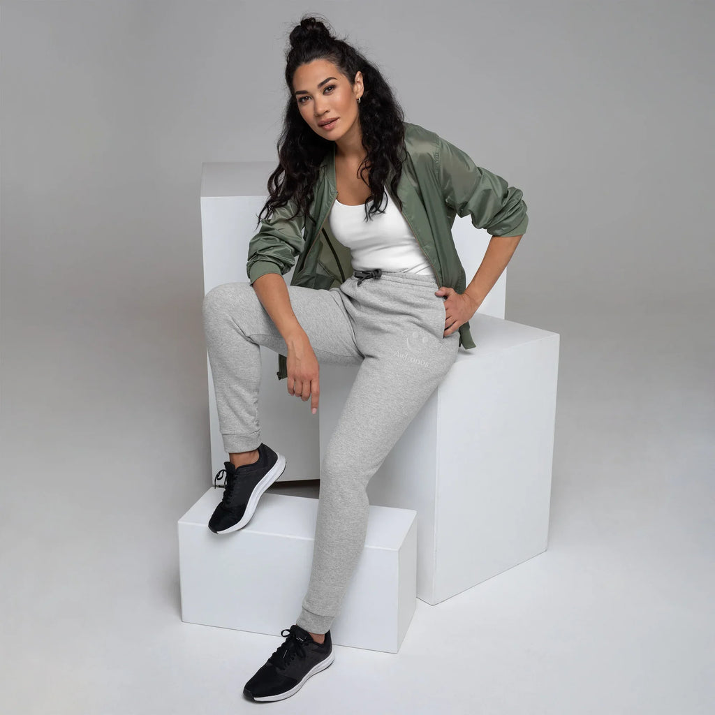 AwRans | Premium Unisex Joggers joggers AwRans Clothing unisex-joggers-athletic-heather-left-front-688d5219cca55