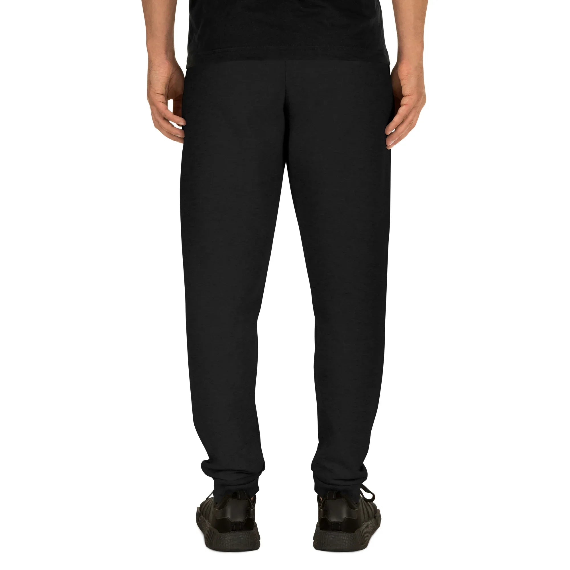 AwRans | Premium Unisex Joggers joggers AwRans Clothing unisex-joggers-black-back-688d5219cd35c
