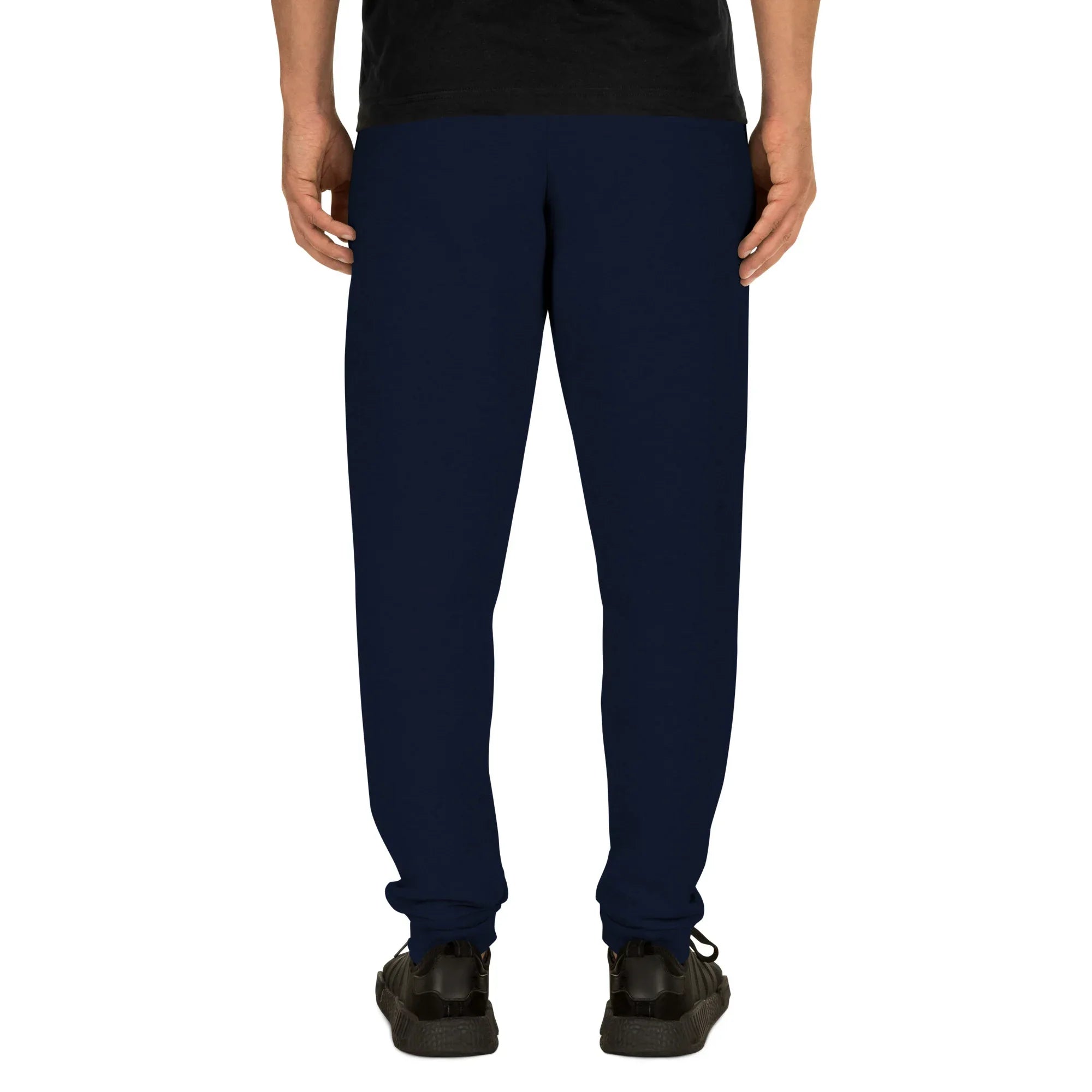 AwRans | Premium Unisex Joggers joggers AwRans Clothing unisex-joggers-j.-navy-back-688d5219cd0e6