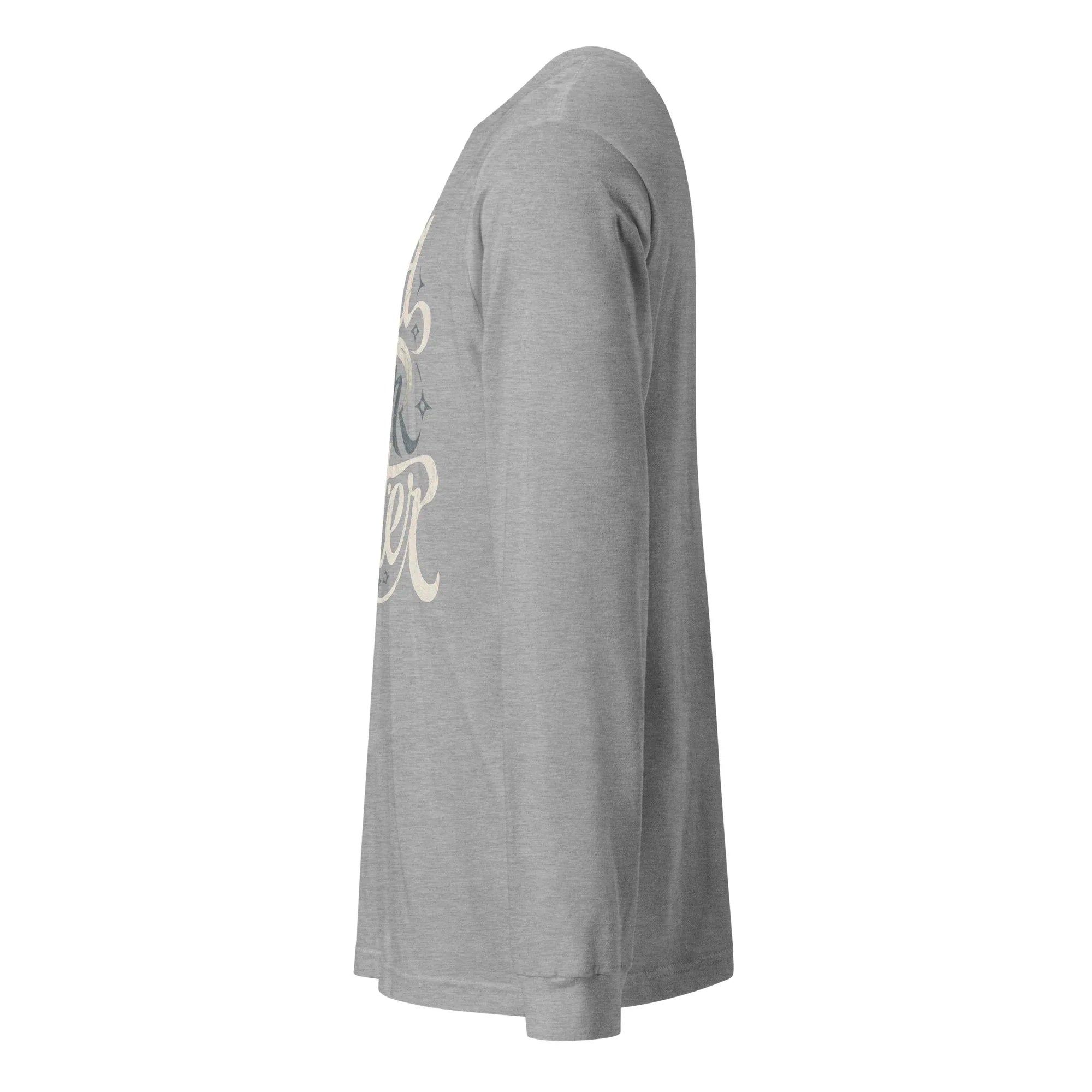 Unisex | Mind Over Matter - Long Sleeve Tee Long Sleeve T-Shirts AwRans Clothing unisex-long-sleeve-tee-athletic-heather-left-67496bdc2197e