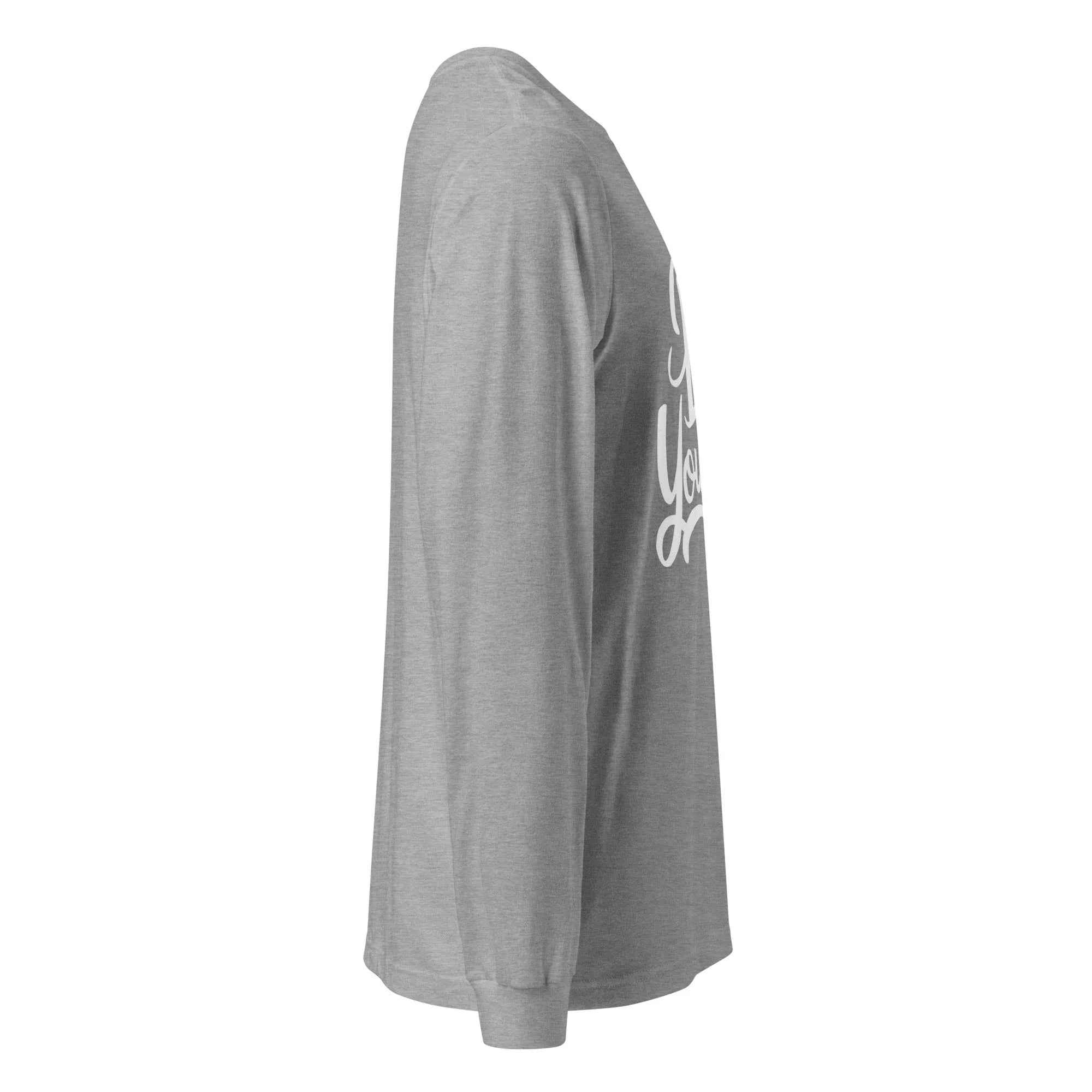 Unisex | Be Yourself - Long Sleeve Tee Long Sleeve T-Shirts AwRans Clothing unisex-long-sleeve-tee-athletic-heather-right-67480ee699a1e