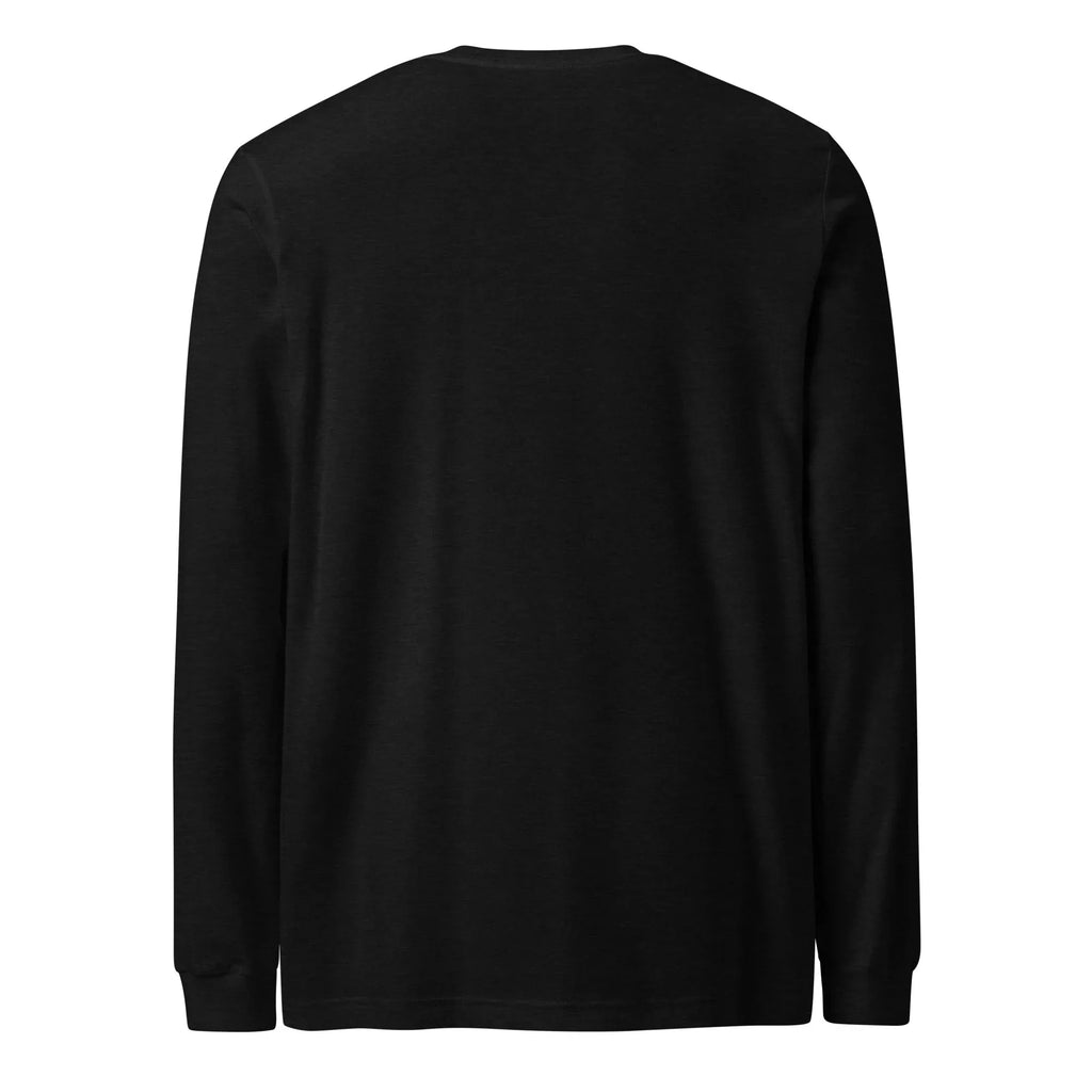 Unisex | Stay Cozy - Long Sleeve Tee Long Sleeve T-Shirts AwRans Clothing unisex-long-sleeve-tee-black-heather-back-67480be09c1c4