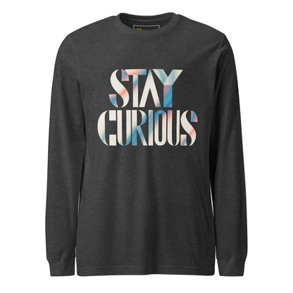 Unisex | Stay Curious - Long Sleeve Tee - AwRans Clothing