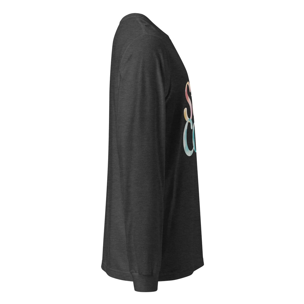 Unisex | Stay Cozy - Long Sleeve Tee Long Sleeve T-Shirts AwRans Clothing unisex-long-sleeve-tee-dark-grey-heather-right-67480be0c33e5