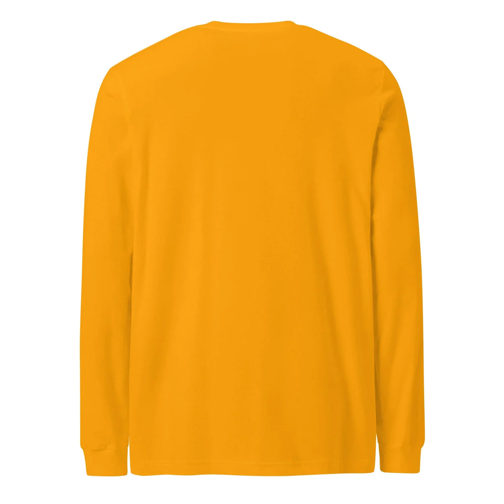 Unisex | Embrace The Journey - Long Sleeve Tee Long Sleeve T-Shirts AwRans Clothing unisex-long-sleeve-tee-gold-back-67480d9619449