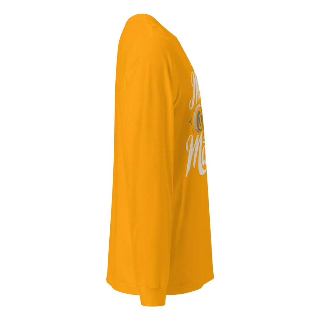 Unisex | Mind Over Matter - Long Sleeve Tee Long Sleeve T-Shirts AwRans Clothing unisex-long-sleeve-tee-gold-right-67496b8b7ce58