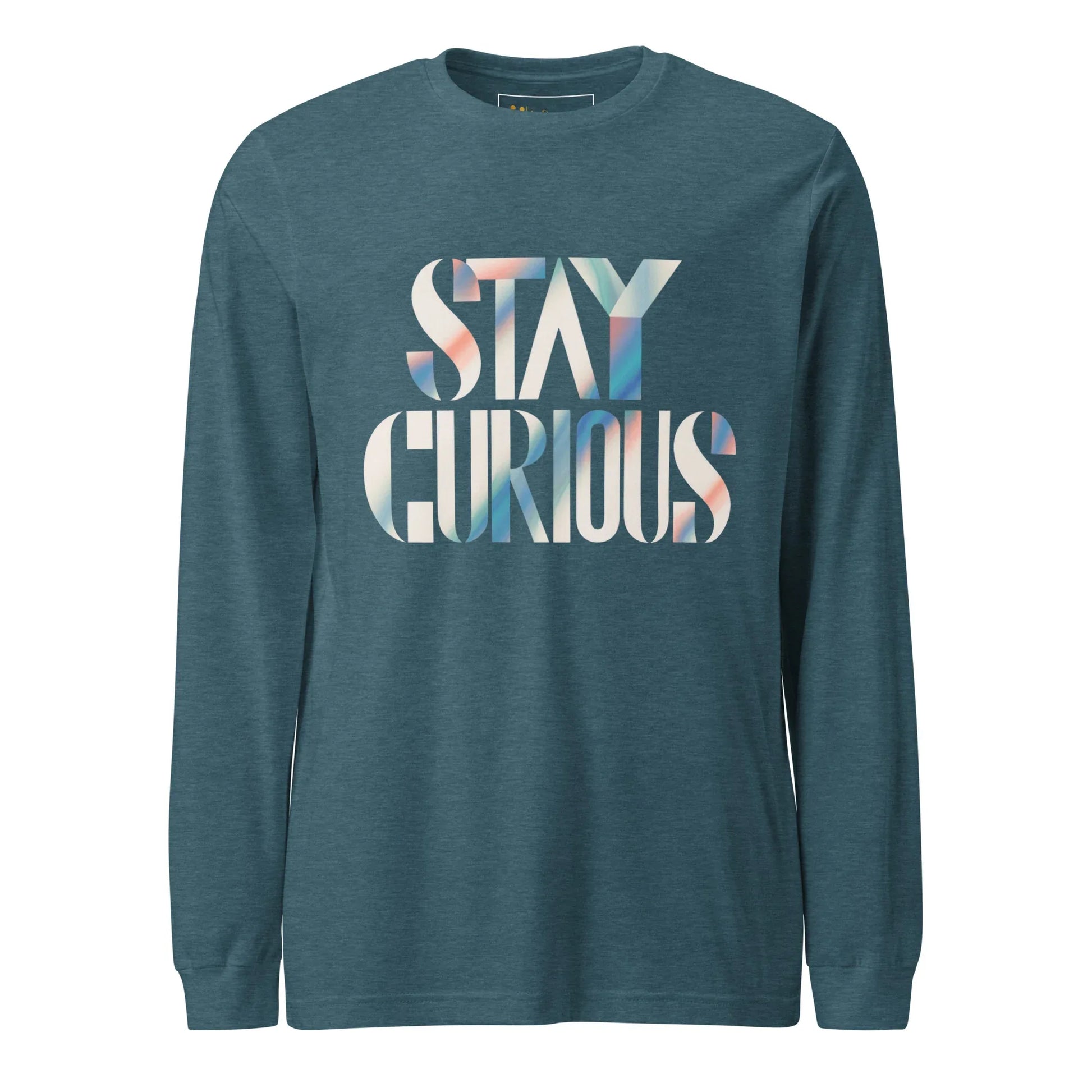 Unisex | Stay Curious - Long Sleeve Tee - AwRans Clothing